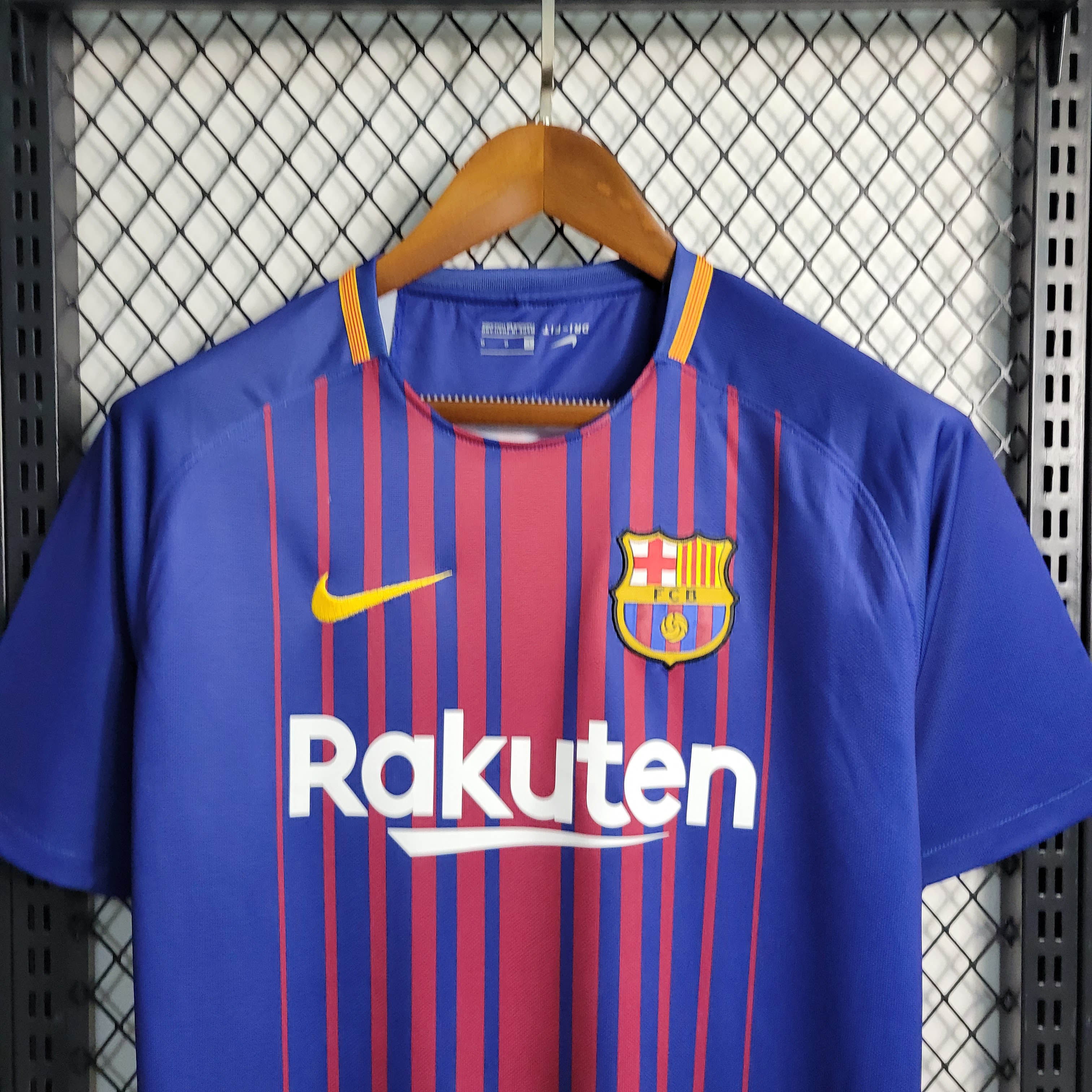 2017/2018 Retro Barcelona Home Football Shirt