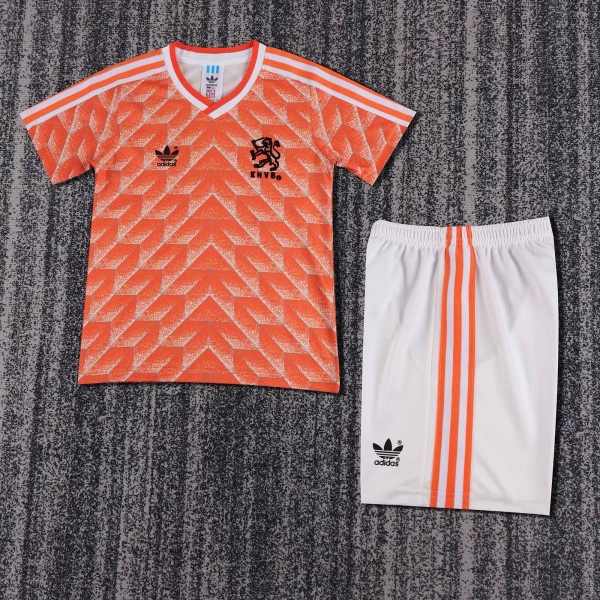 1998 Retro Netherlands Home FootballShirt Kids Ssize 1:1 Thai Quality