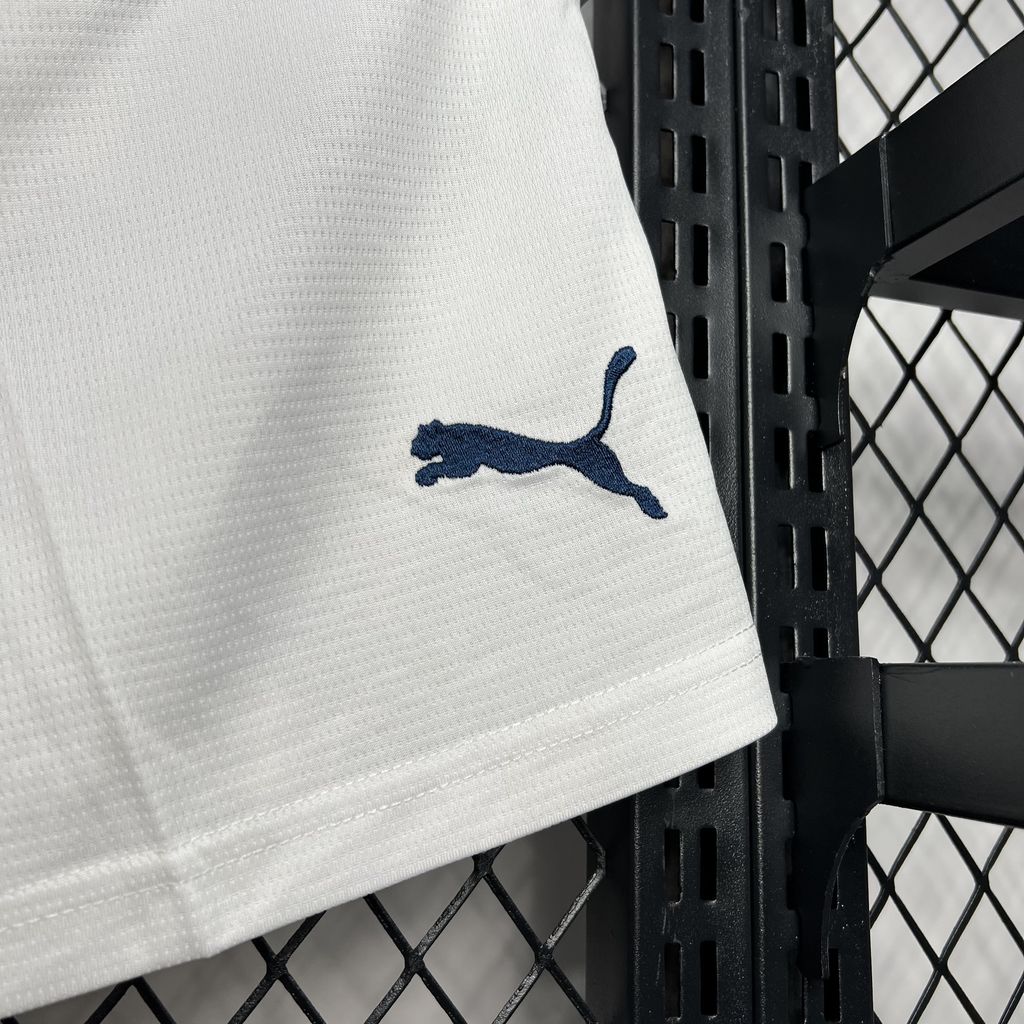 2024/2025 Manchester City Home White Shorts