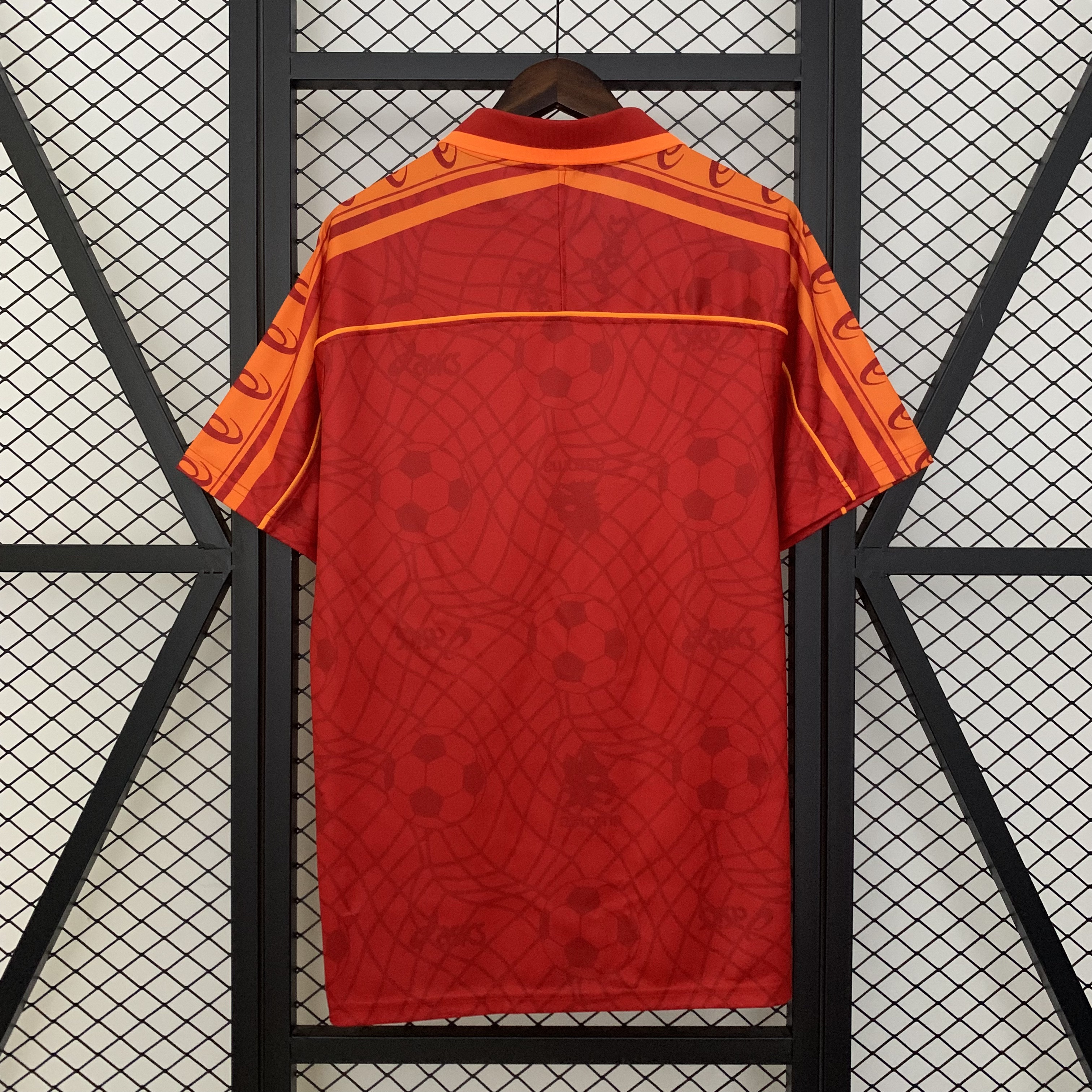 1995/1996 Retro AS Roma HomeFootball Shirt 1:1 Thai Quality