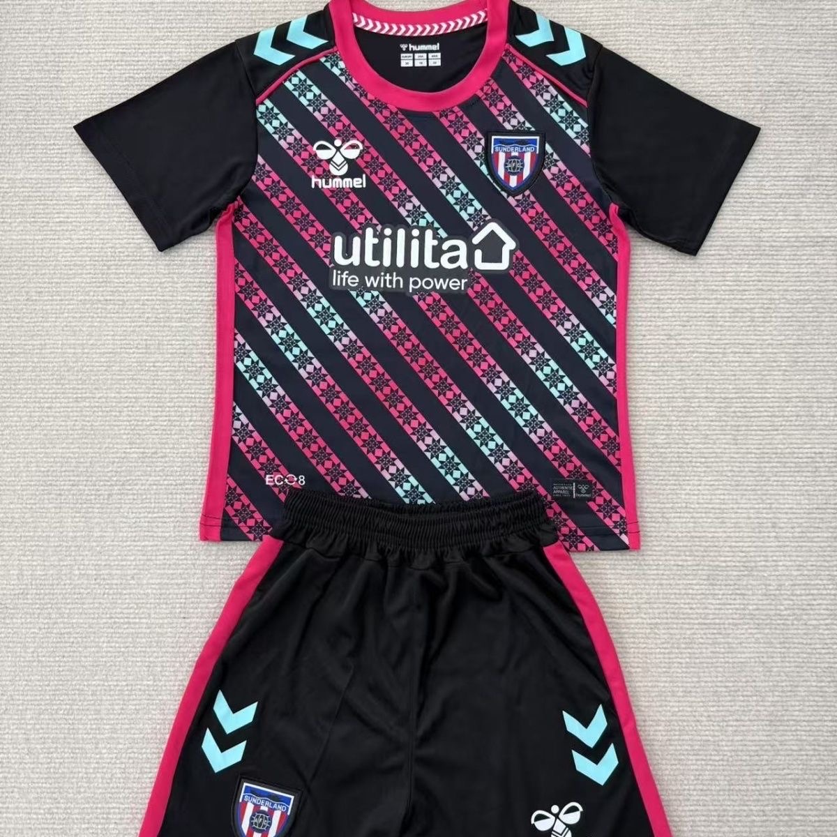 2025/2026 Sunderland Goalkeeper Football Shirt Kids Size 1:1 Thai Quality