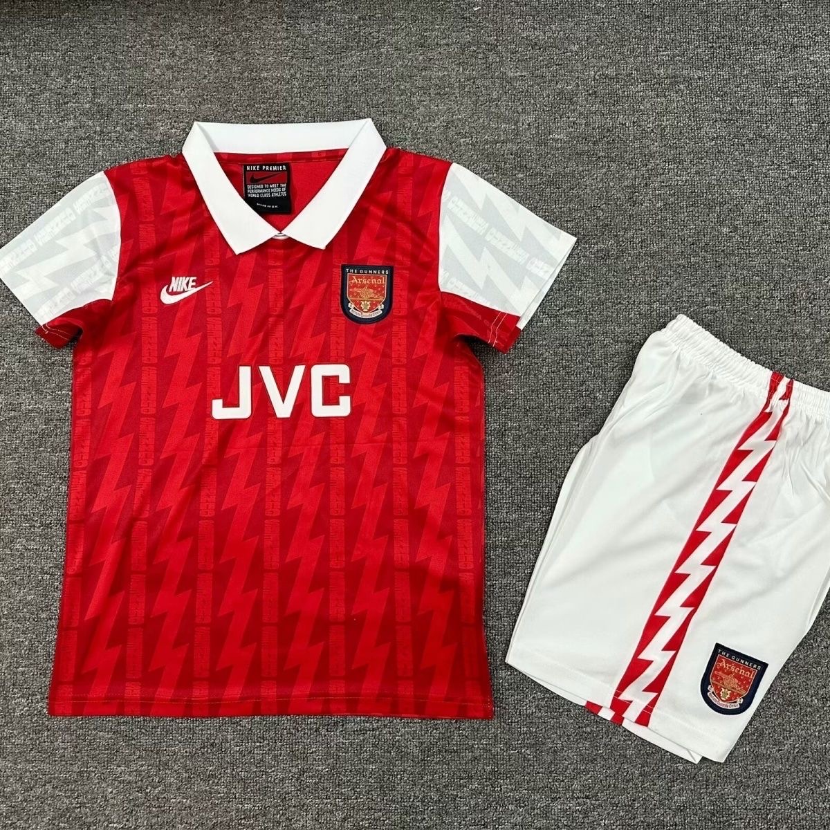 1994/1996 Retro Arsenal Home FootballShirt Kids Size 1:1 Thai Quality