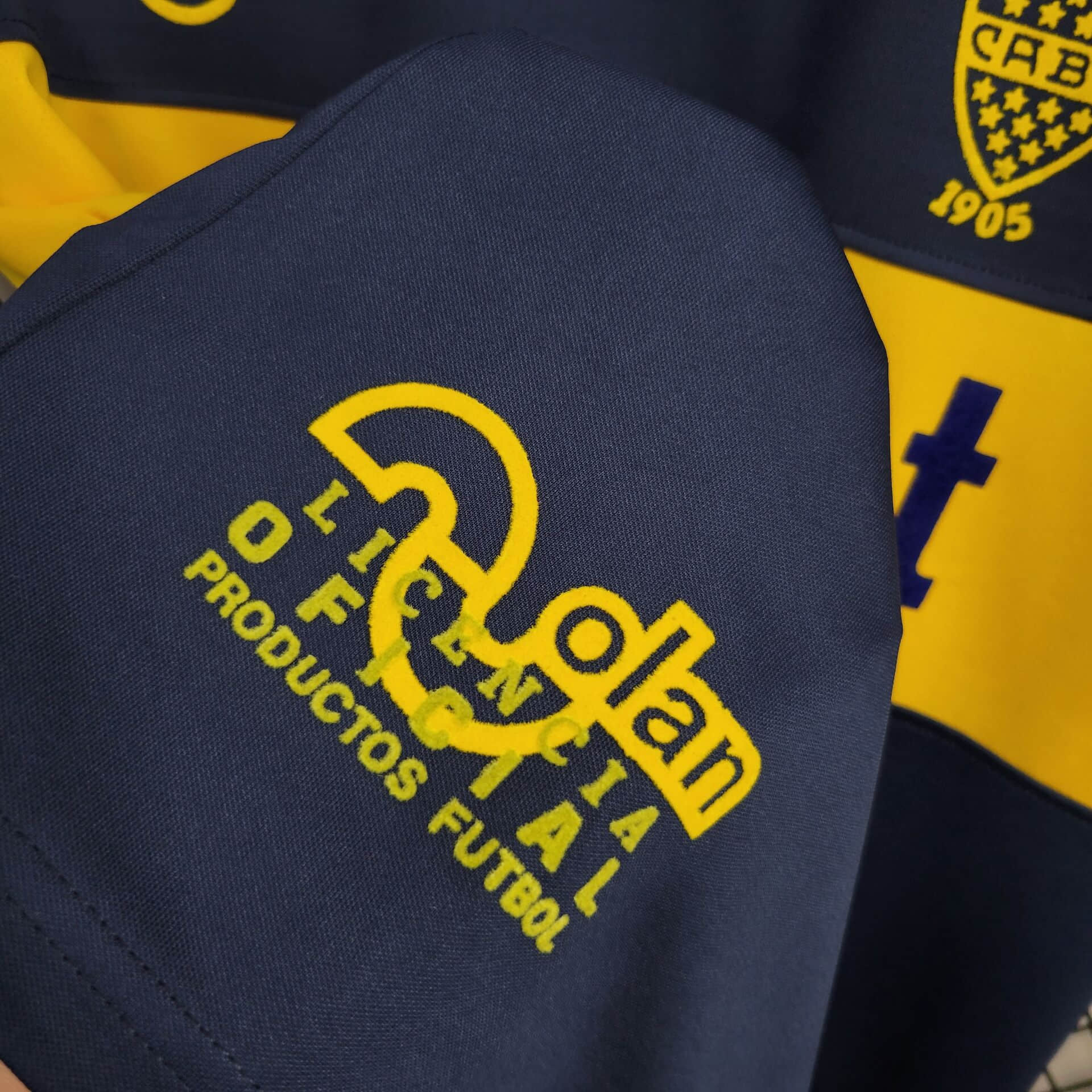 1993/1995 Retro Boca Juniors Home Football Shirt