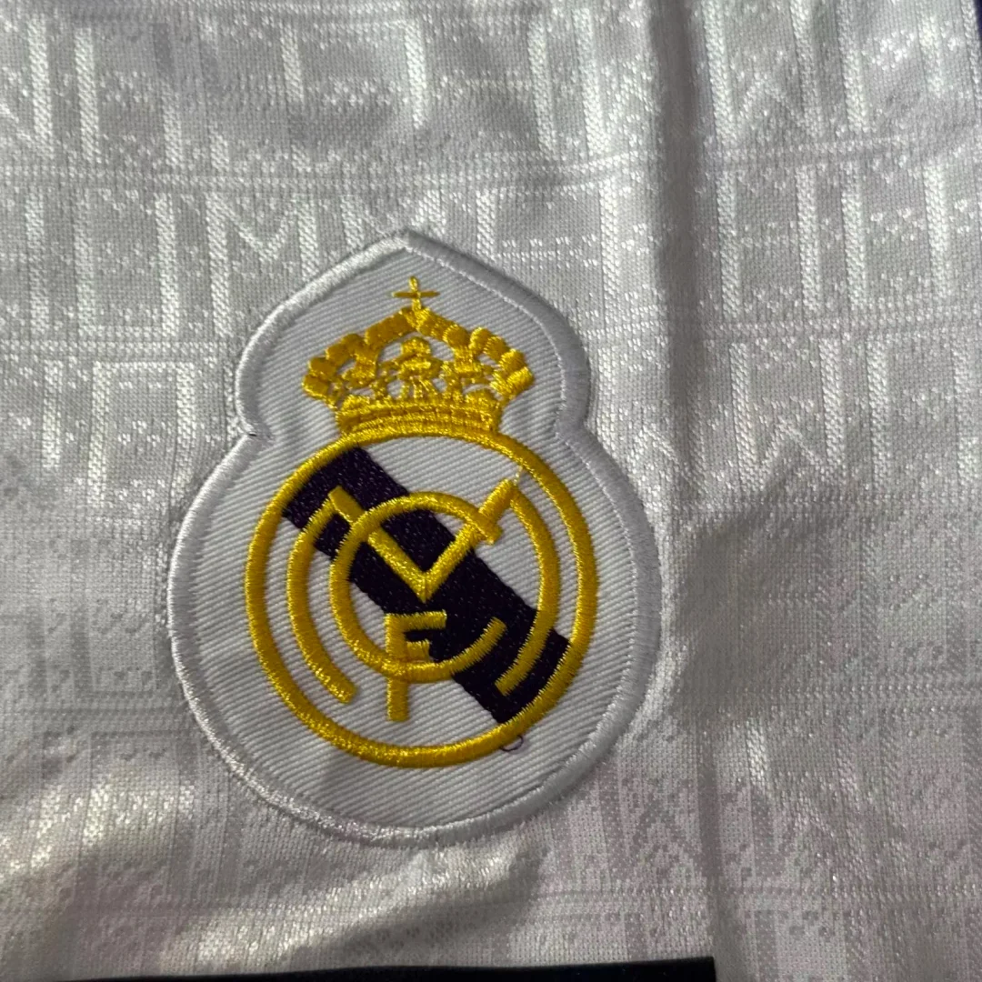 1989/1990 Retro Real Madrid Home Football Shirt 1:1 Thai Quality