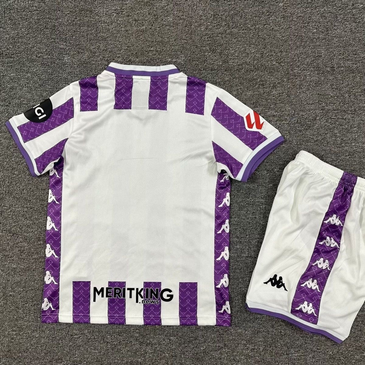 2025/2026 Valladolid Home FootballShirt kids Size 1:1 Thai Quality