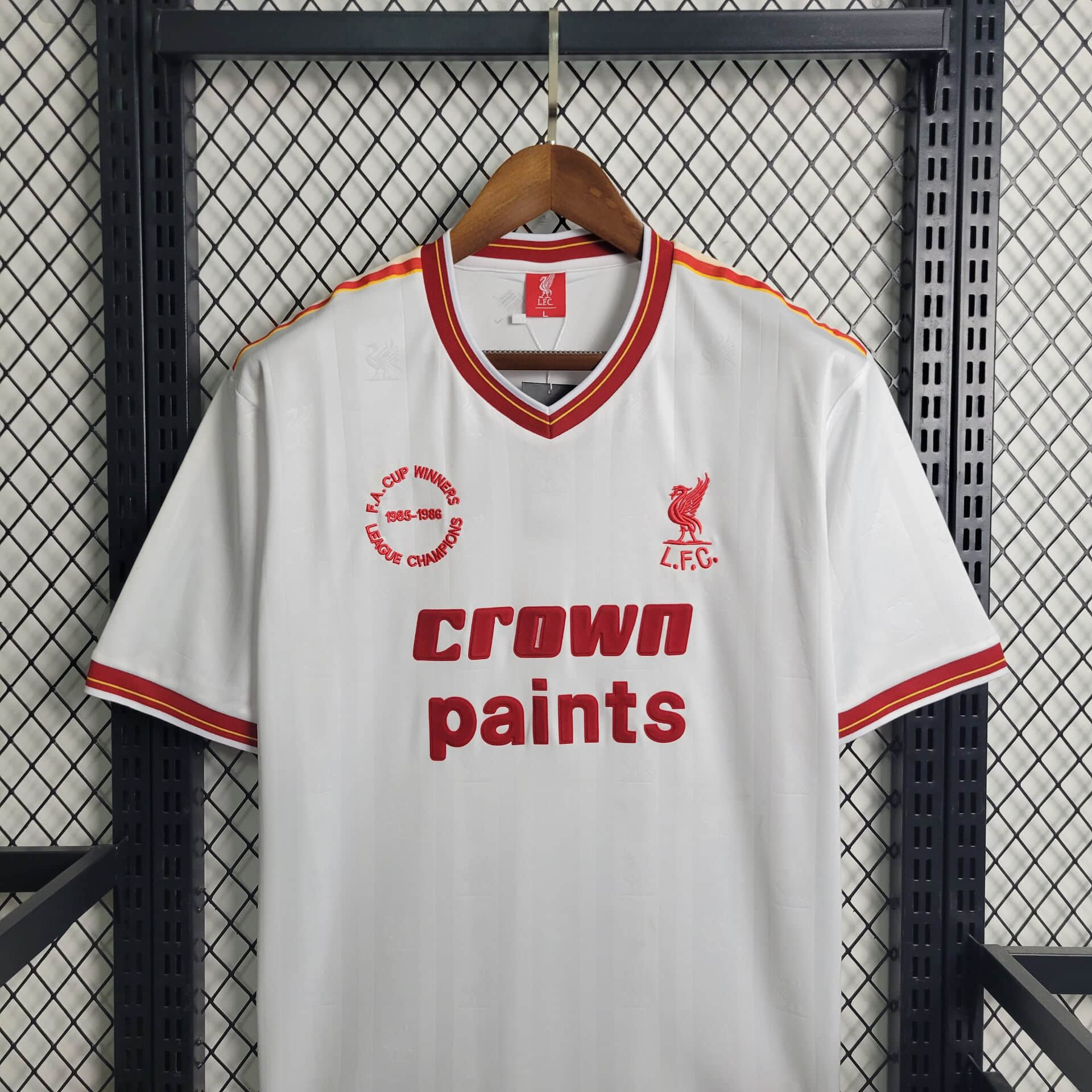 1985/1986 Retro Liverpool Away Football Shirt