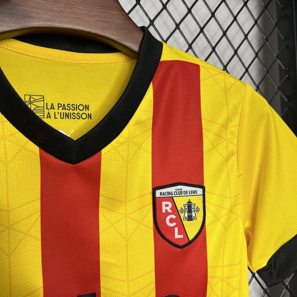 2024/2025 RC Lens Home Football Shirt Kids Size