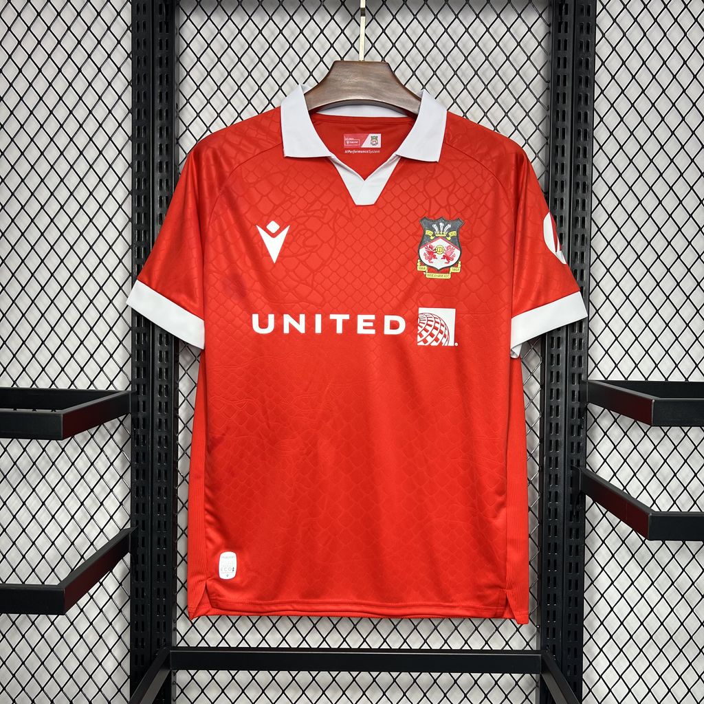 2024/2025 Wrexham Home Football Shirt