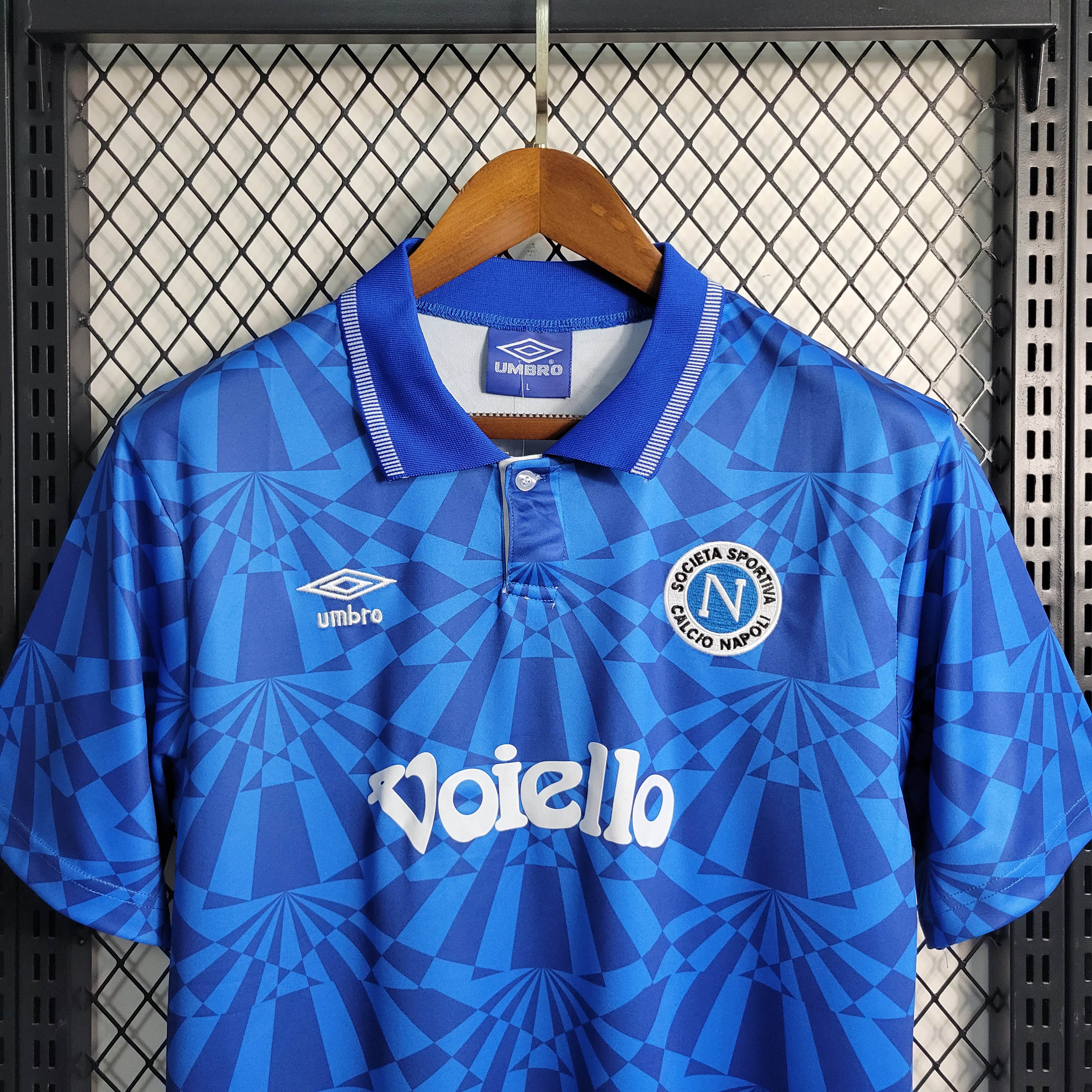 1991/1993 Retro Napoli Home Football Shirt