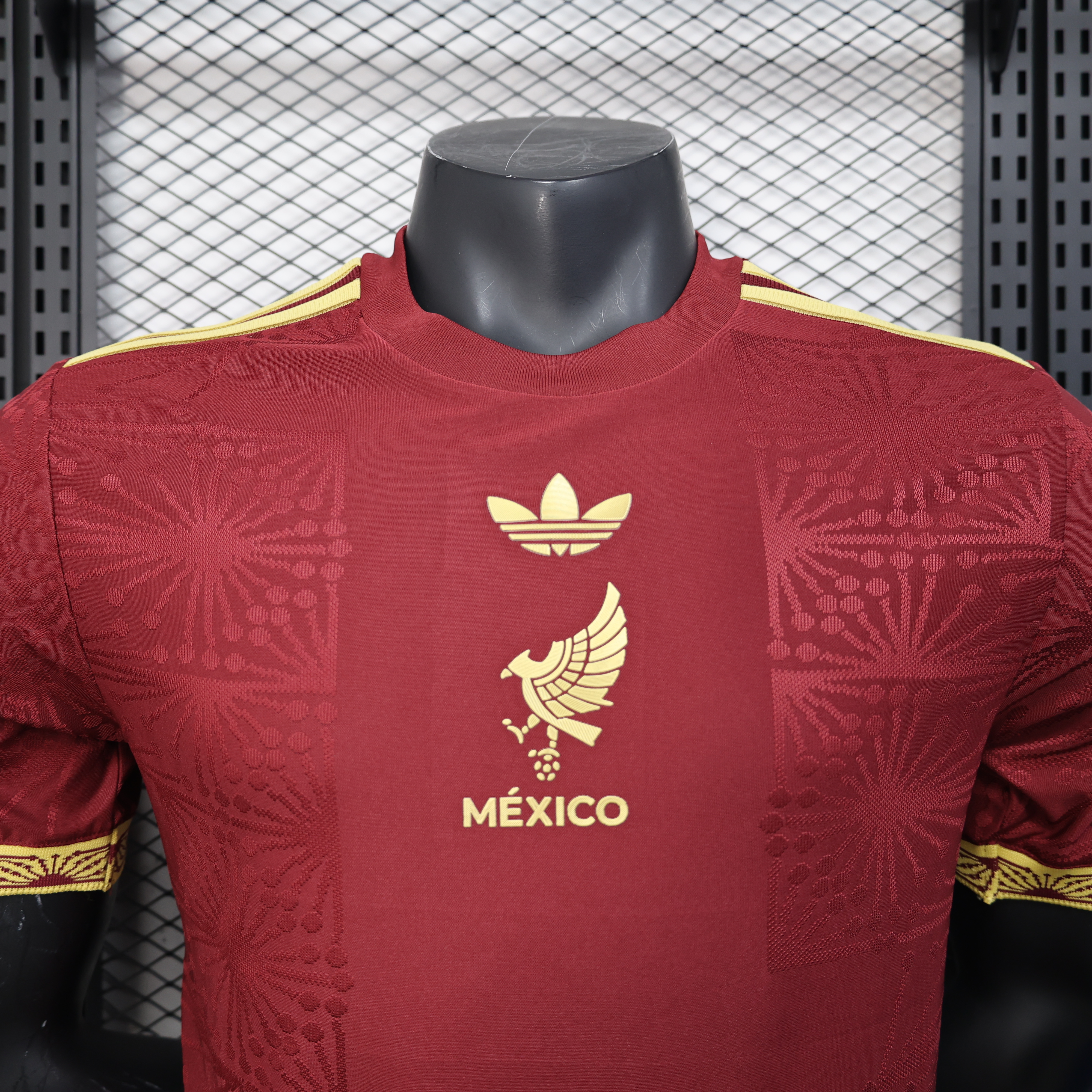 2024 Player Version Mexico Trophy Edition Red Football Shirt