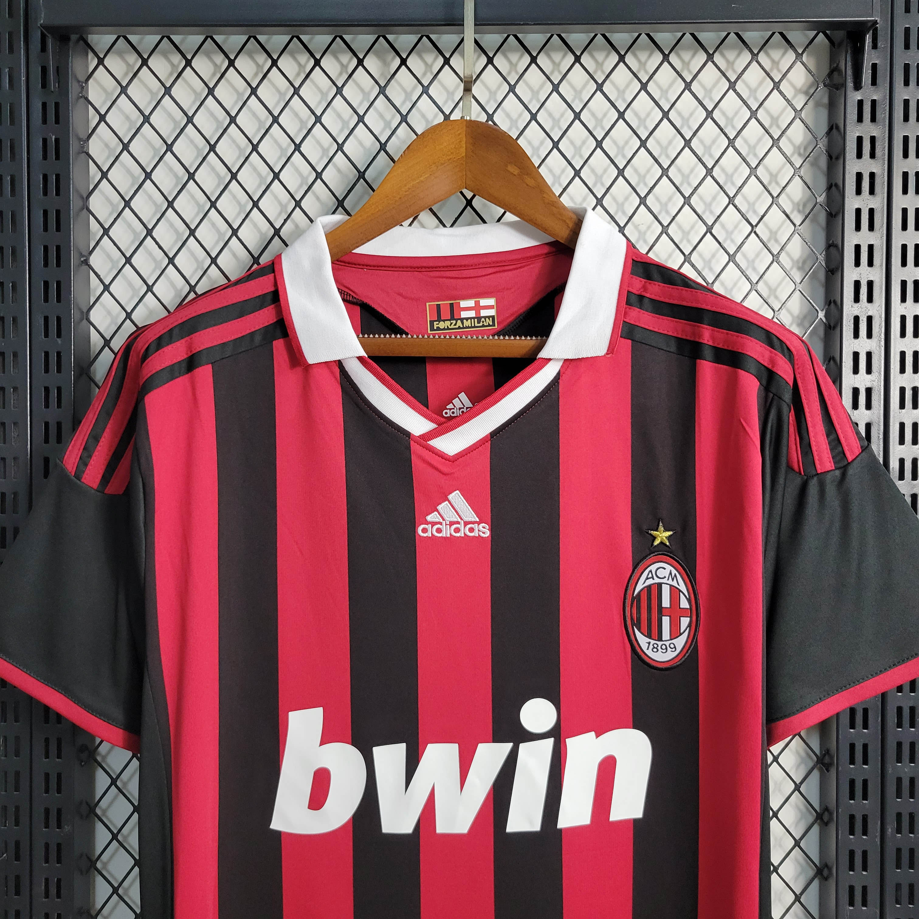 2009/2010 Retro AC Milan Home Football Shirt