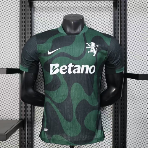 2025/2026 Player Version Sporting Lisbon Away Football Shirt