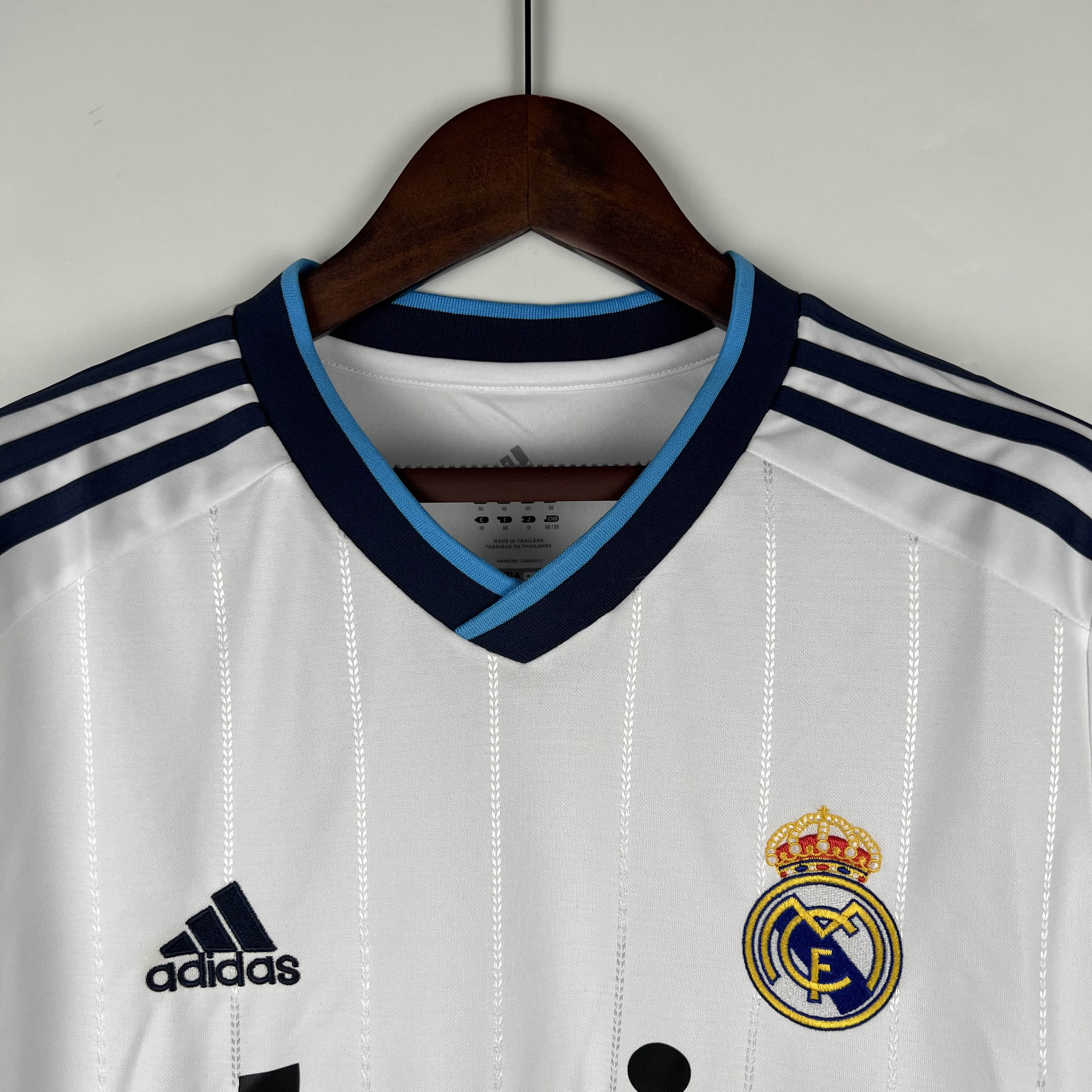 2012/2013 Retro Long Sleeve Real Madrid Home Football Shirt
