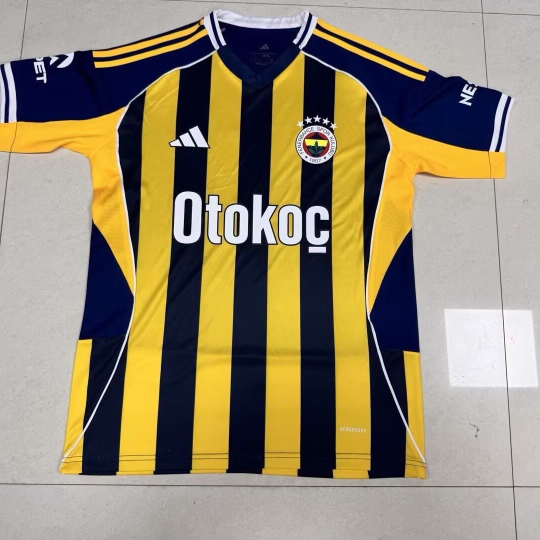 2025/2026 Fenerbahce Home FootballShirt 1:1 Thai Quality