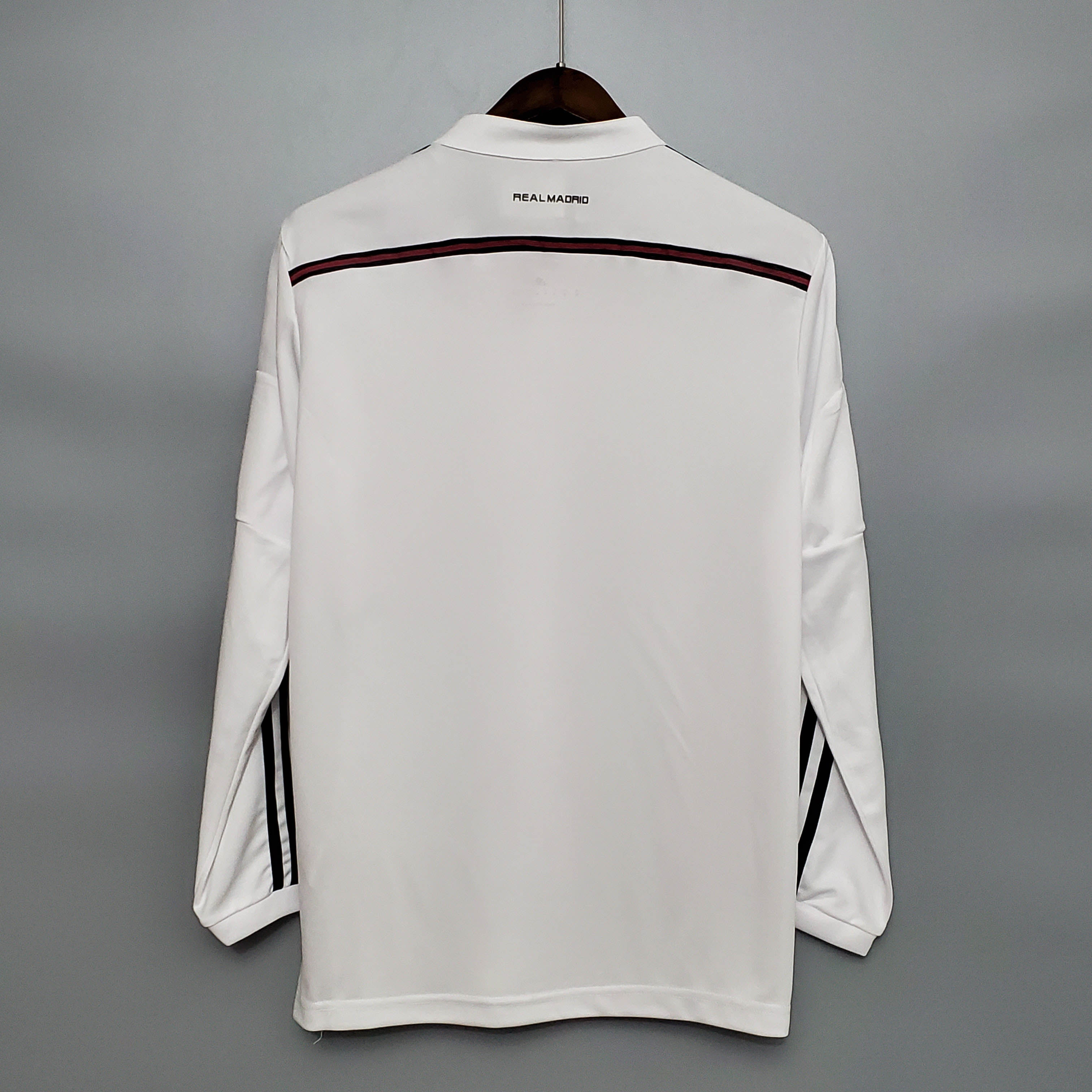 2014/2015 Retro Long Sleeve Real Madrid Home Football Shirt