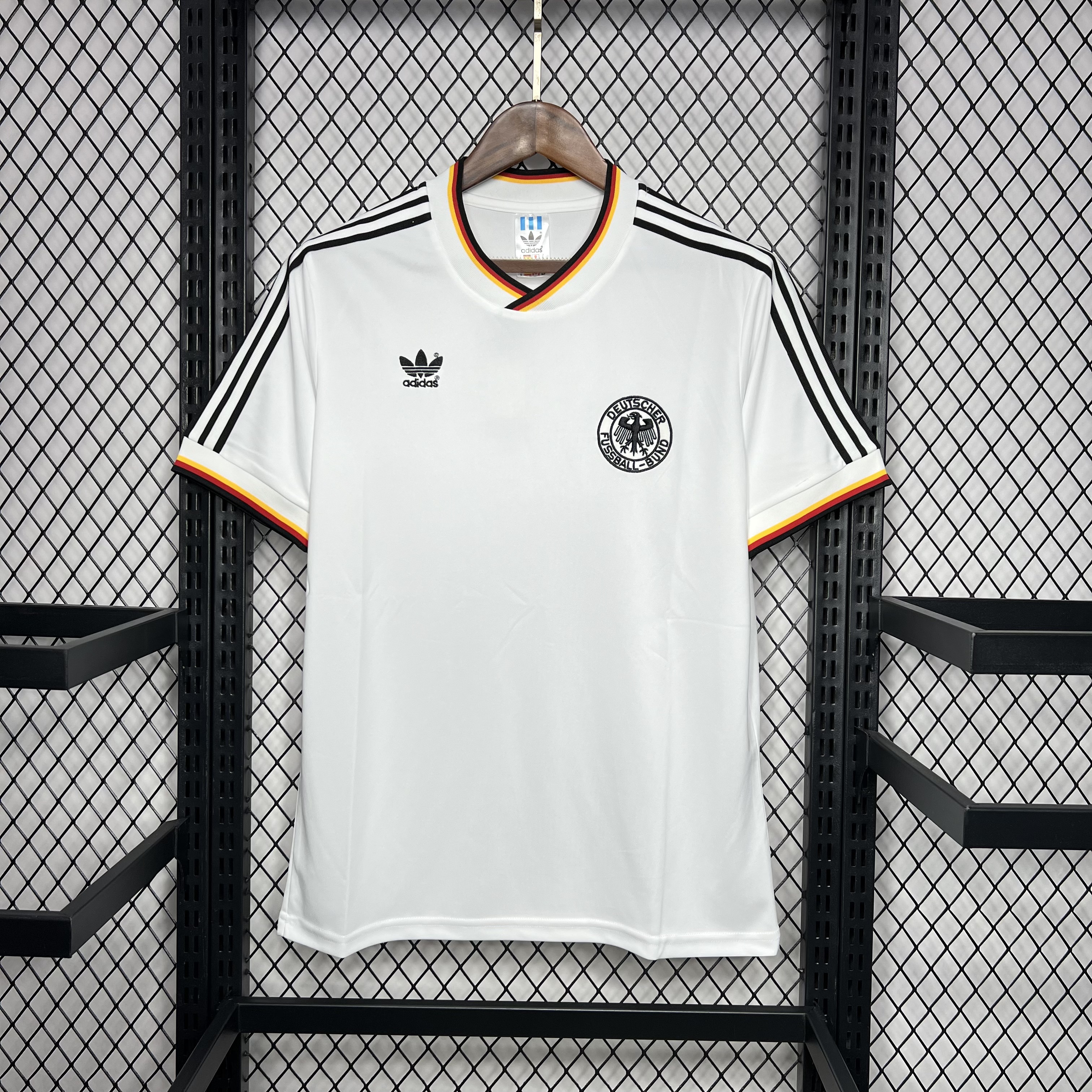 1986 Retro Germany Home Football Shirt