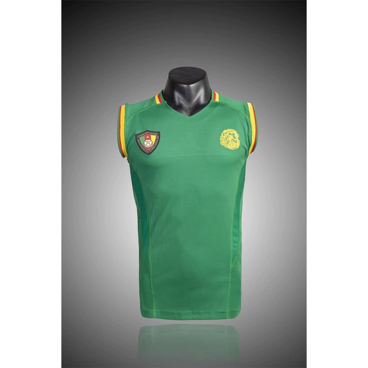 2002 Retro Cameroon Home FootballShirt 1:1 Thai Quality