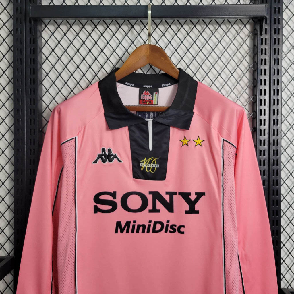 1997/1998 Retro Long Sleeve Juventus Away Football Shirt