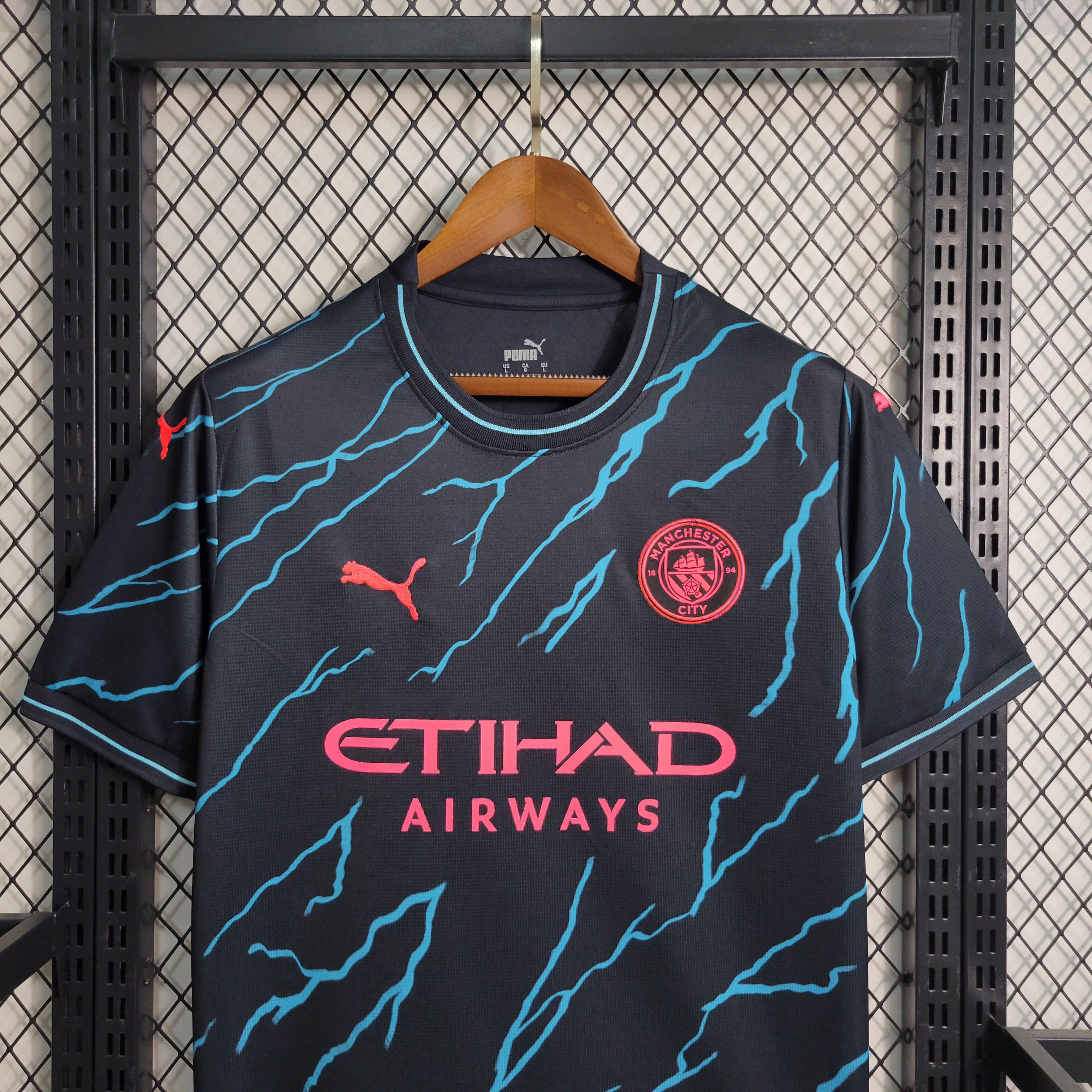 2023/2024 Manchester City Third Away Football Shirt