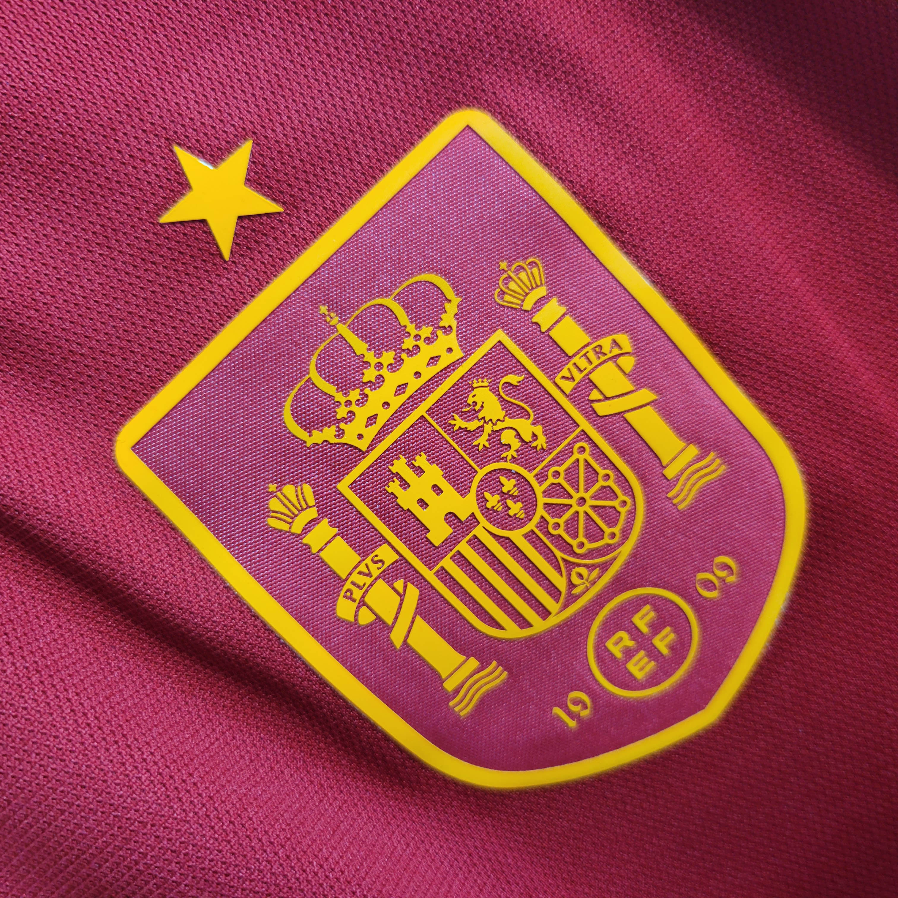 2022 Spain Home Football Shirt