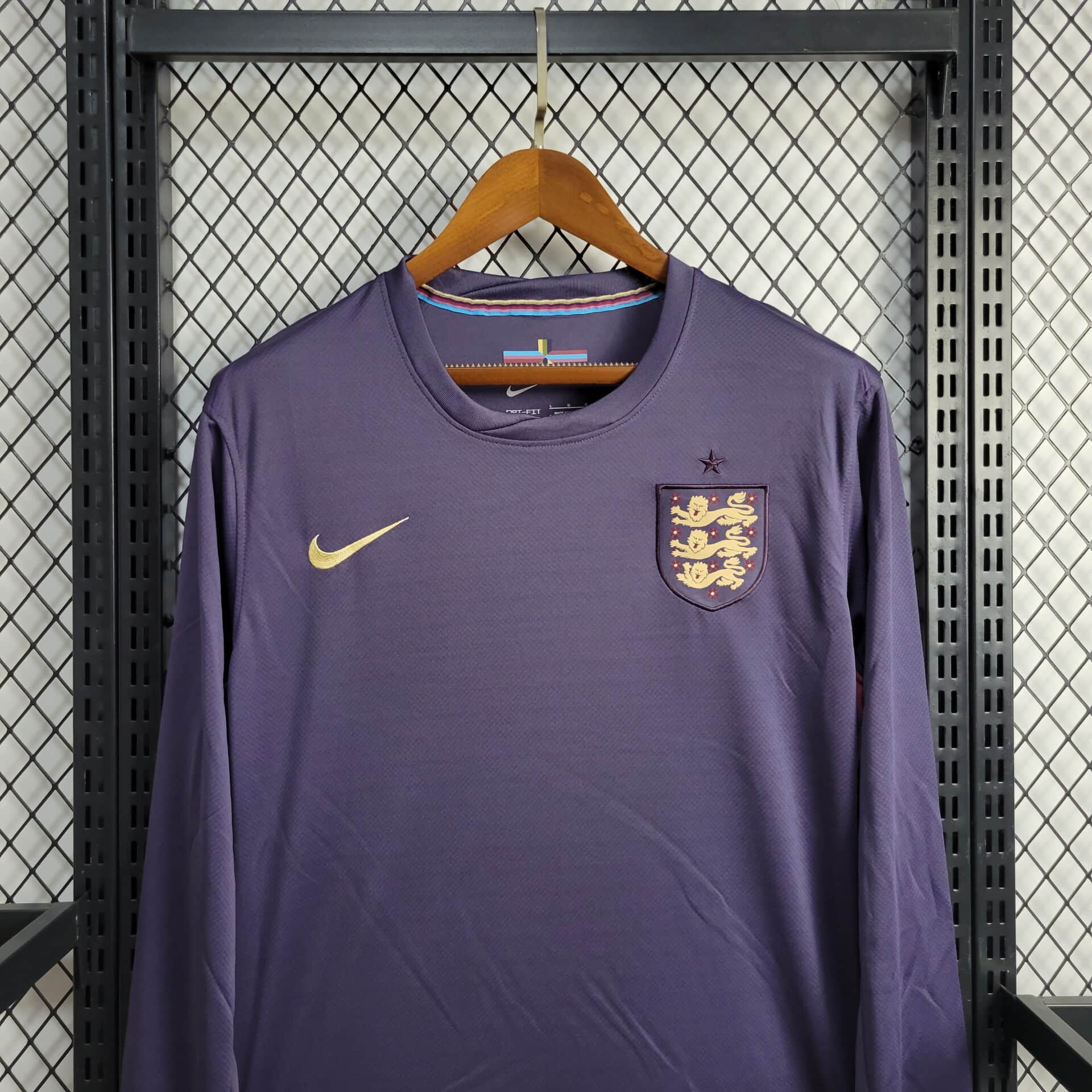 2024 Long Sleeve England Away Football Shirt