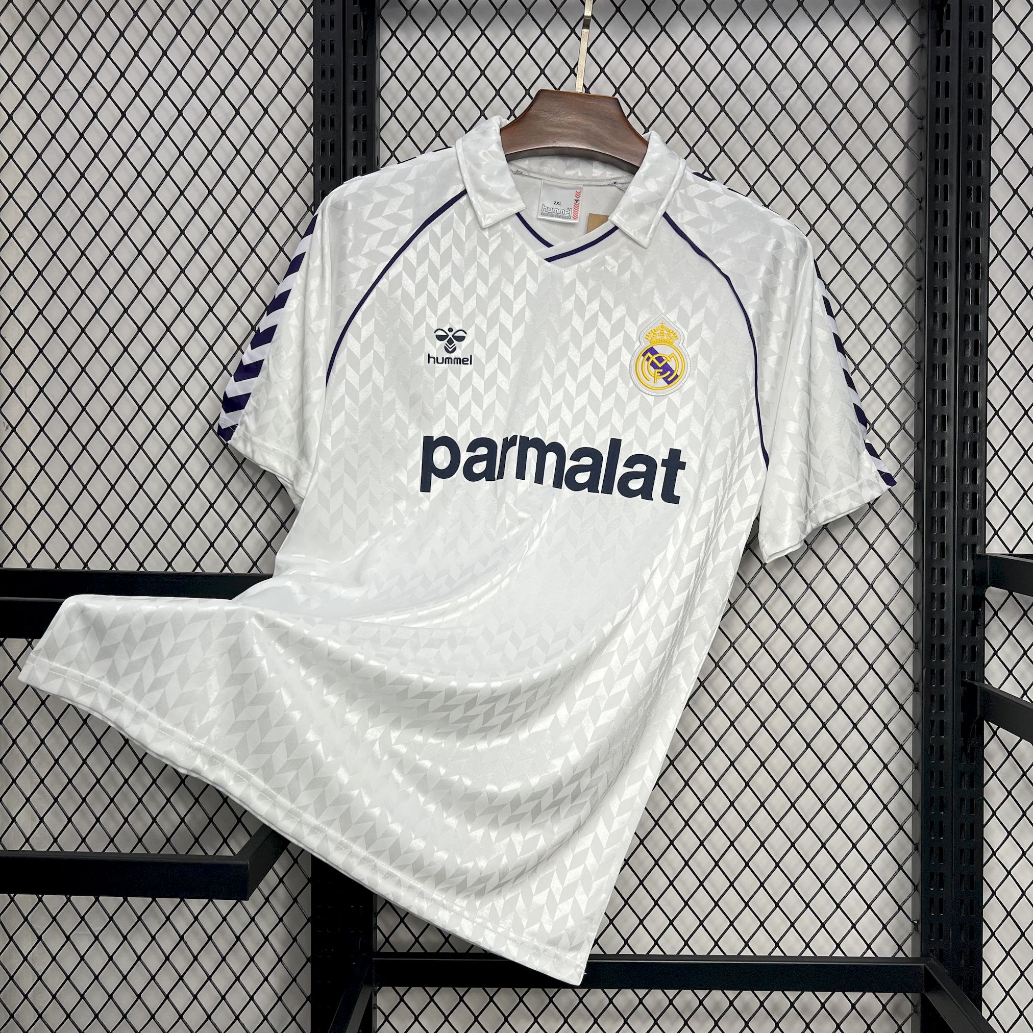 1988/1989 Retro Real Madrid Home Football Shirt