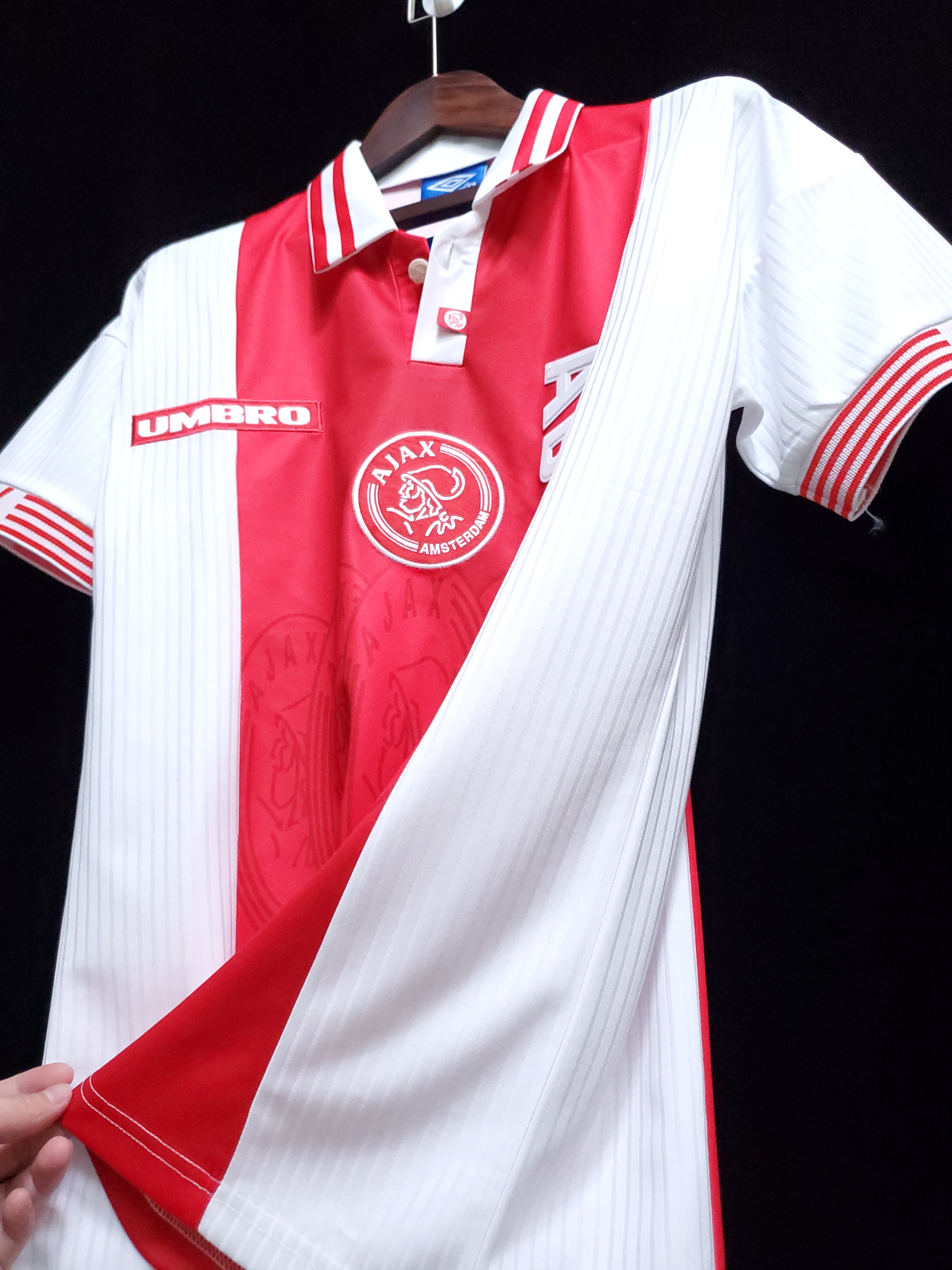 1998 Retro Ajax Home Football Shirt 1:1Thai Quality