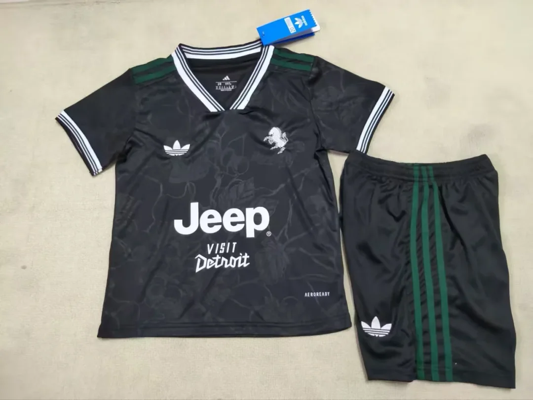 2025/2026 Juventus Third Away FootballShirt Kids Size 1:1 Thai Quality