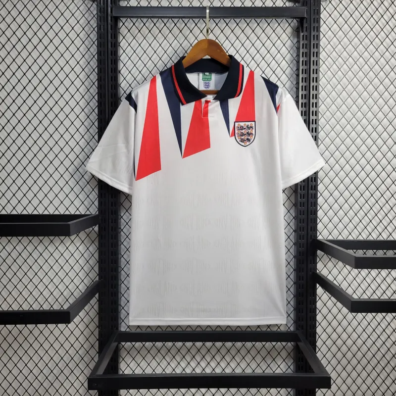 1992 Retro England Home Football Shirt