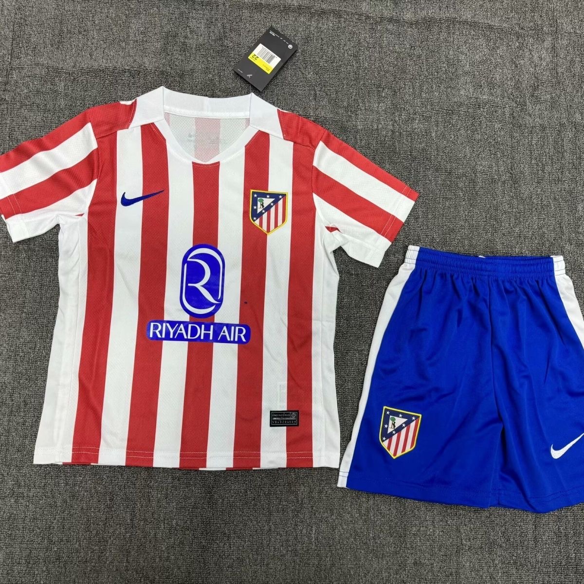 2025/2026 Atletico Madrid HomeFootball Shirt Kids Size 1:1 Thai Quality