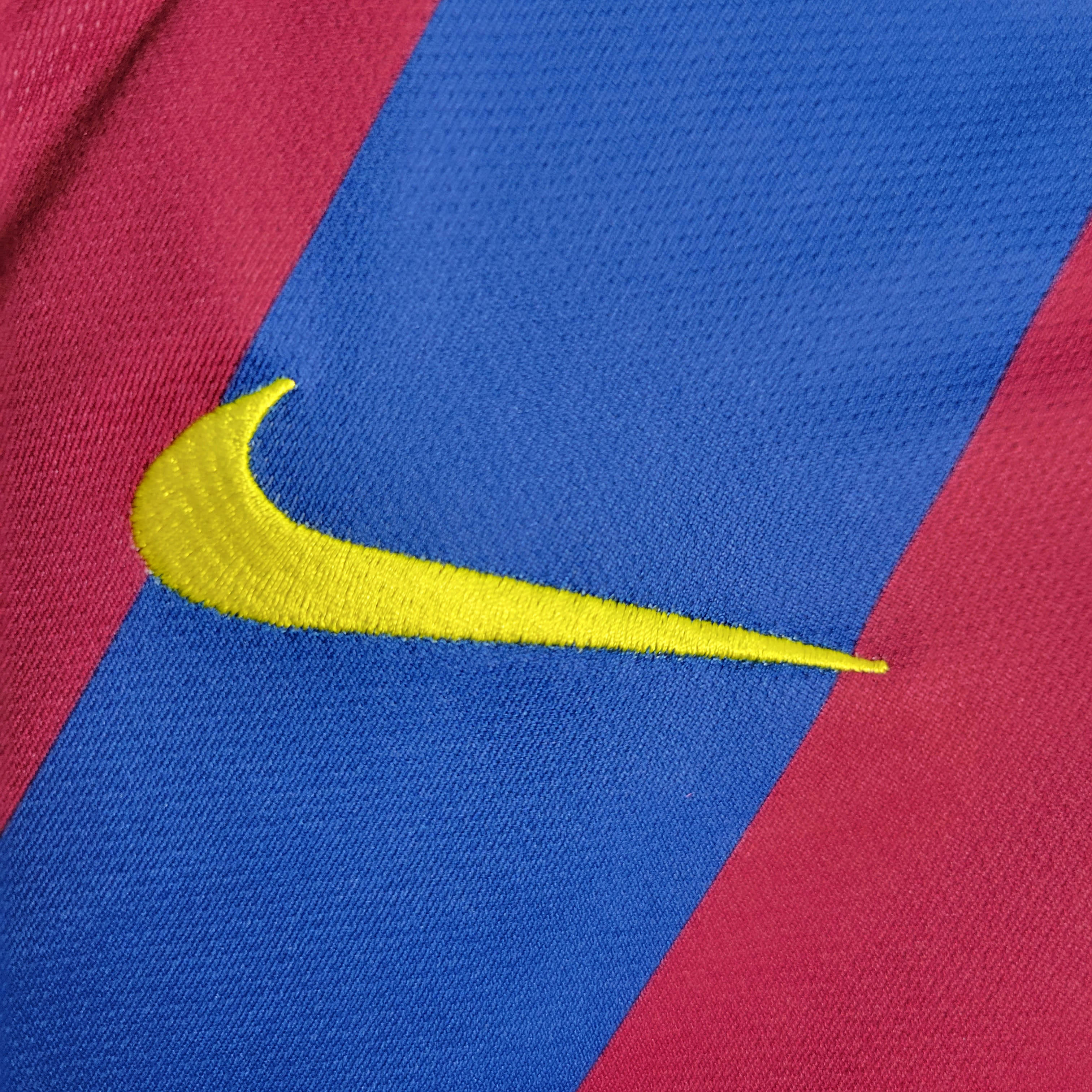 2005/2006 Retro Barcelona Home Champions League Final Football Shirt
