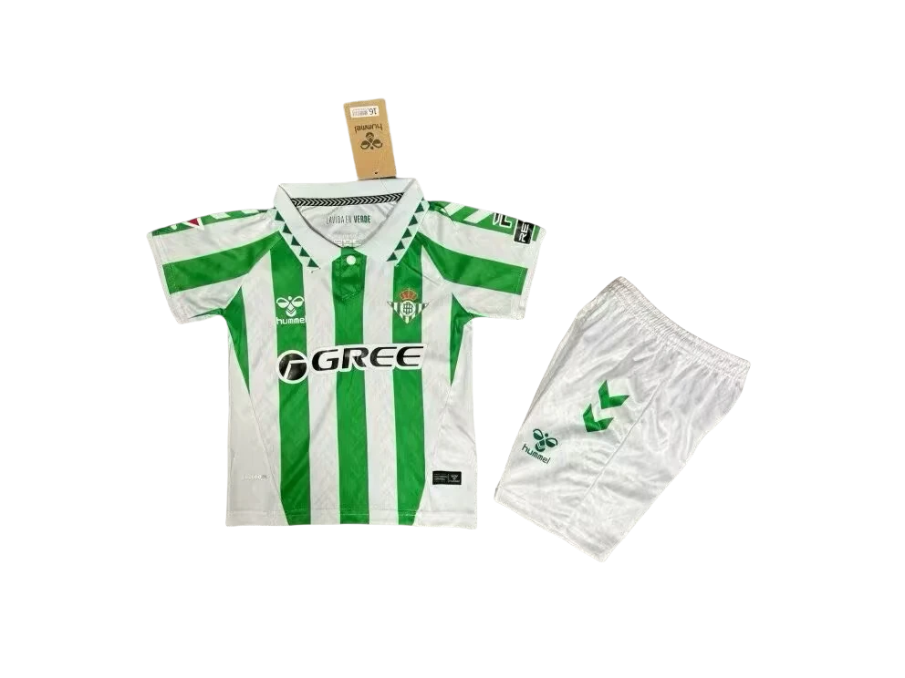 2024/2025 Real Betis Home Football Shirt Kids Size