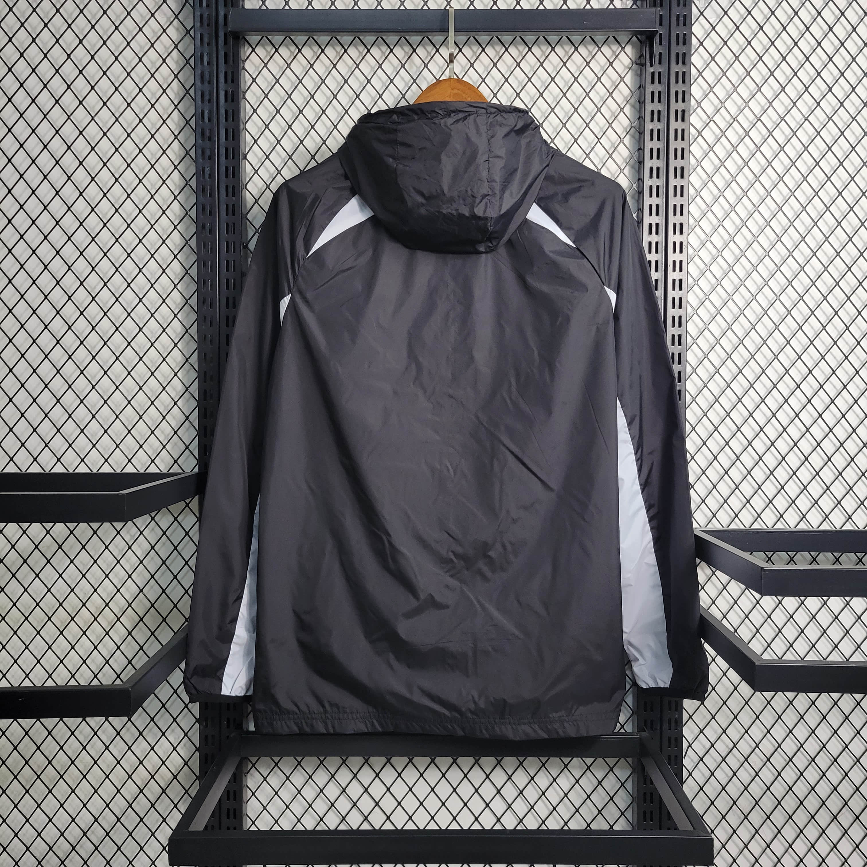 2023/2024 Corinthians Windbreaker Black Football Shirt