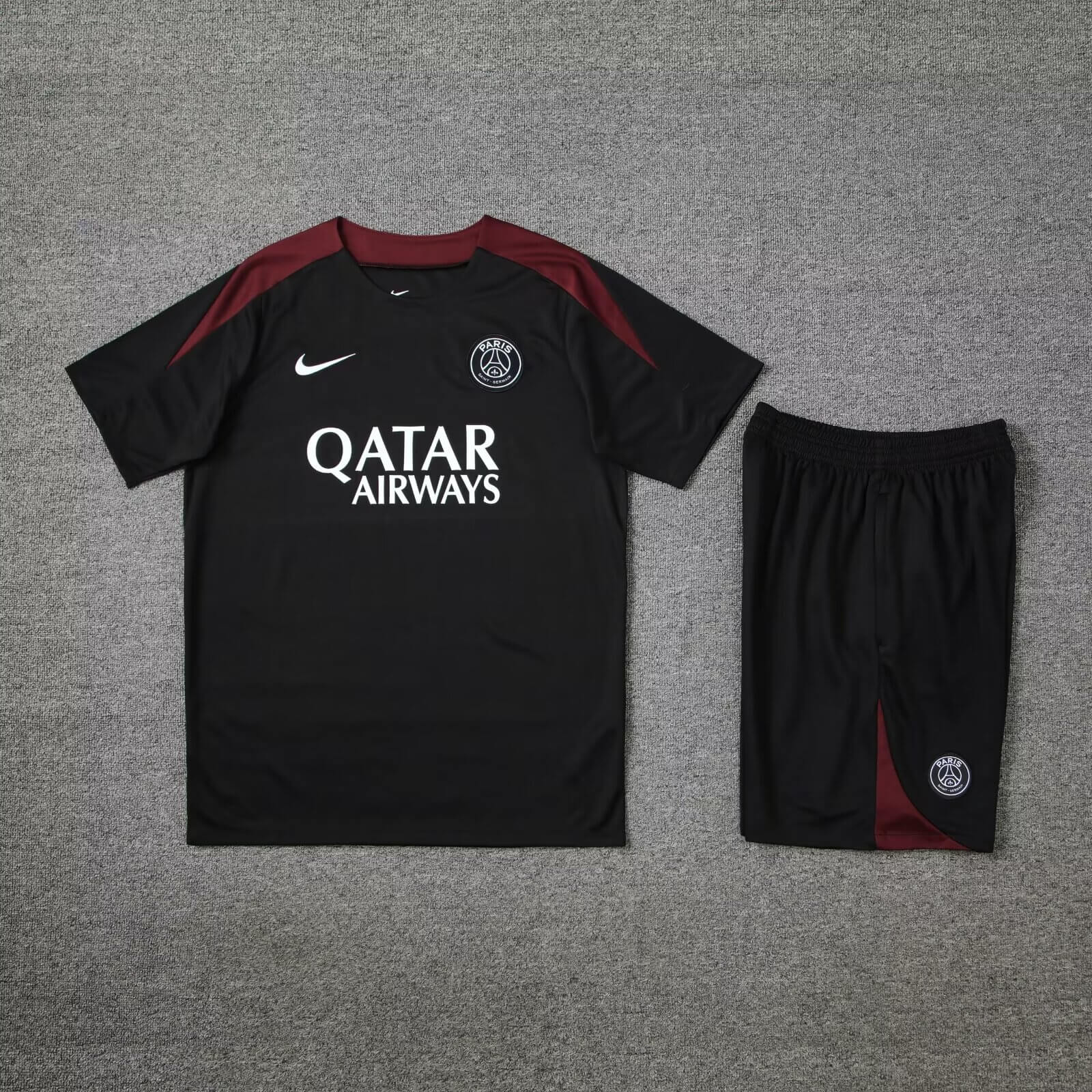 2024/2025 Paris Saint-Germain Training Wear Black Suit Shirt