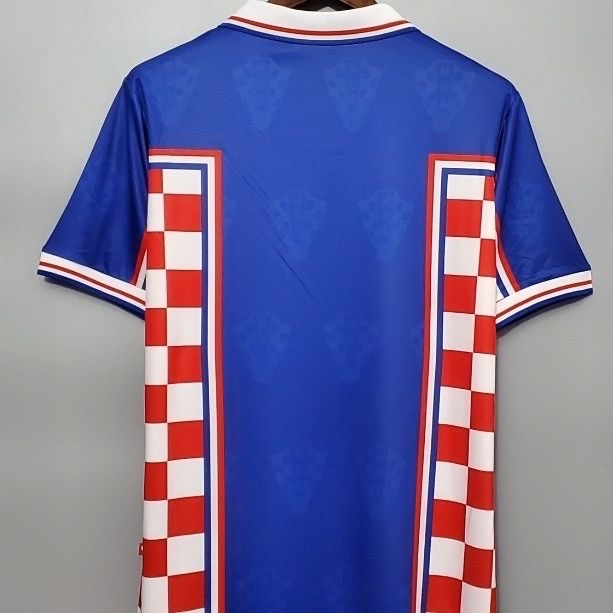 1998 Croatian Retro Football Shirt