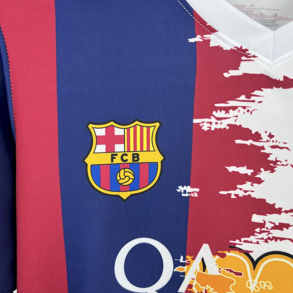 2025/2026 Barcelona/Santos SpecialEdition Football Shirt 1:1 Thai Quality