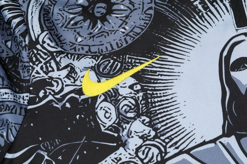 2024/2025 Brazil Half-Pull Special Edition Yellow Football Shirt