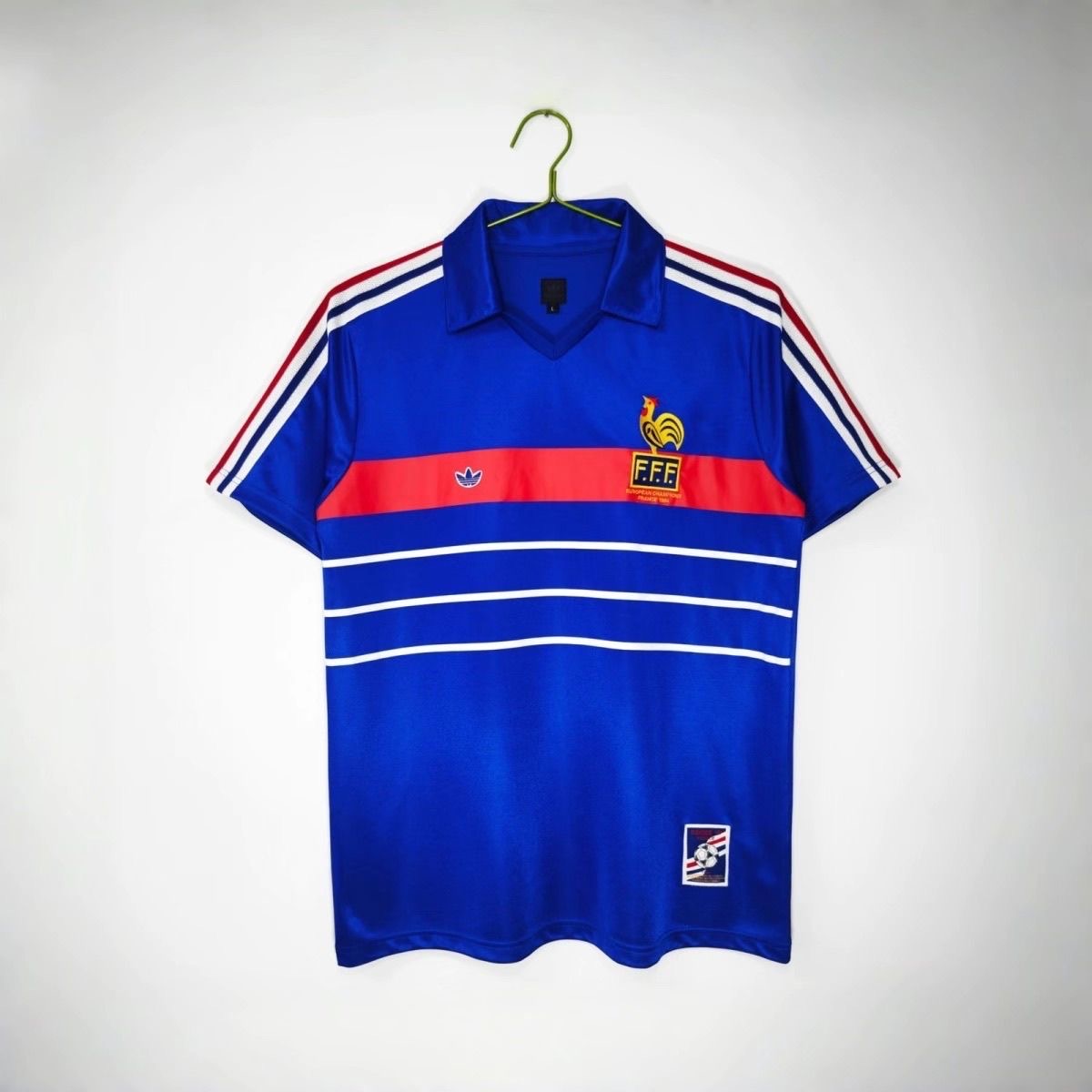 1984 Retro France Home Football Shirt