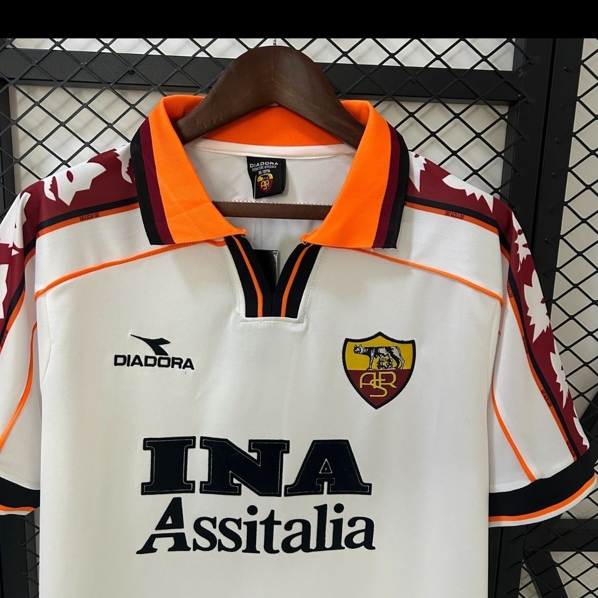 1998/1999 Retro As Roma Away Football Shirt 1:1 Thai Quality