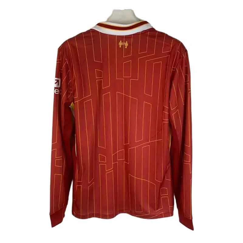 2024/2025 Long Sleeve Liverpool Home Football Shirt