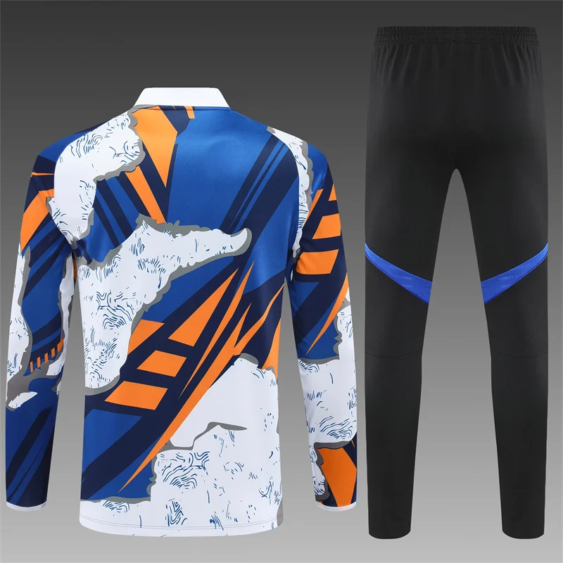 2025/2026 Real Madrid Half-Pull Training Wear Football Shirt Kids Size