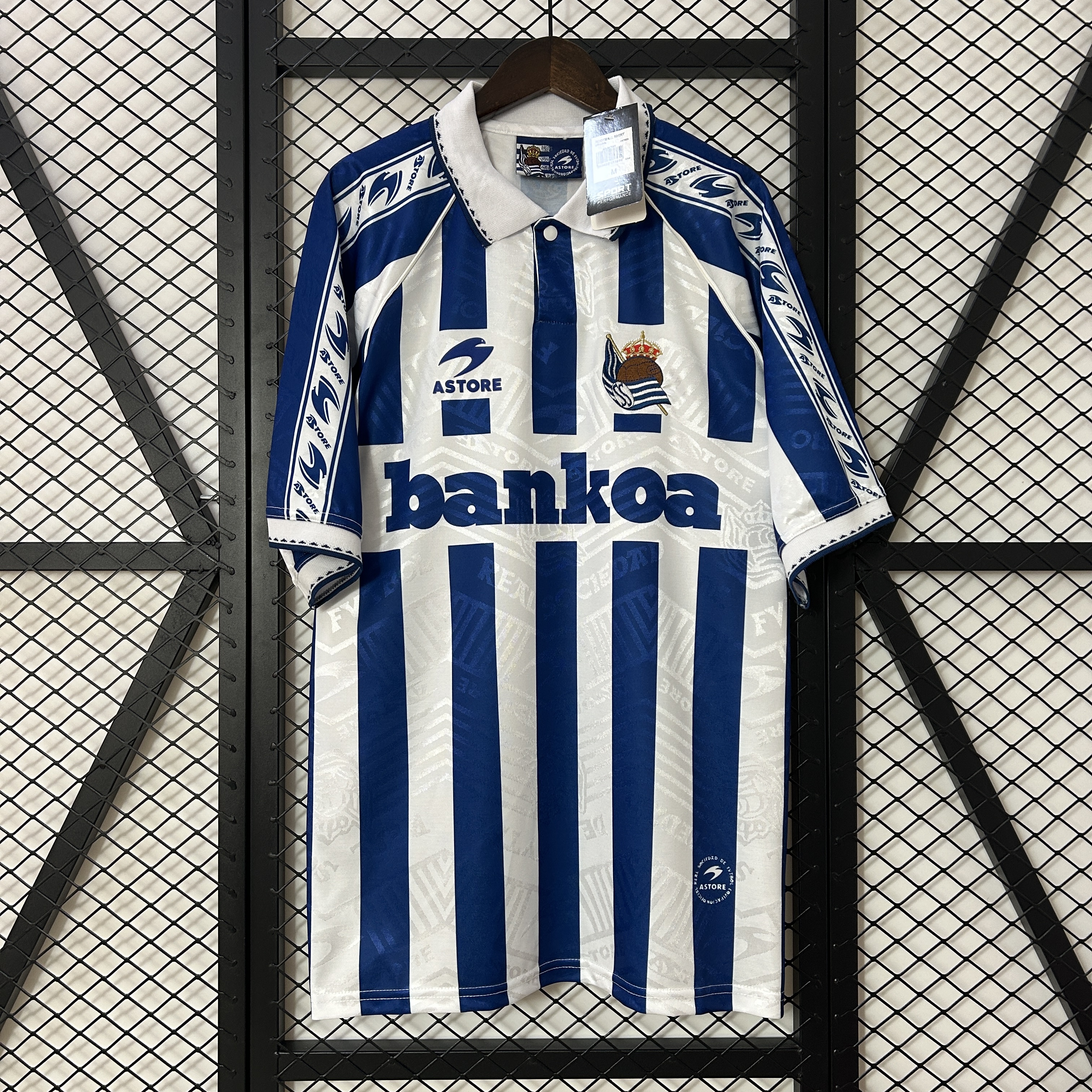 1994/1995 Retro Real Sociedad Home Football Shirt 1:1 Thai Quality