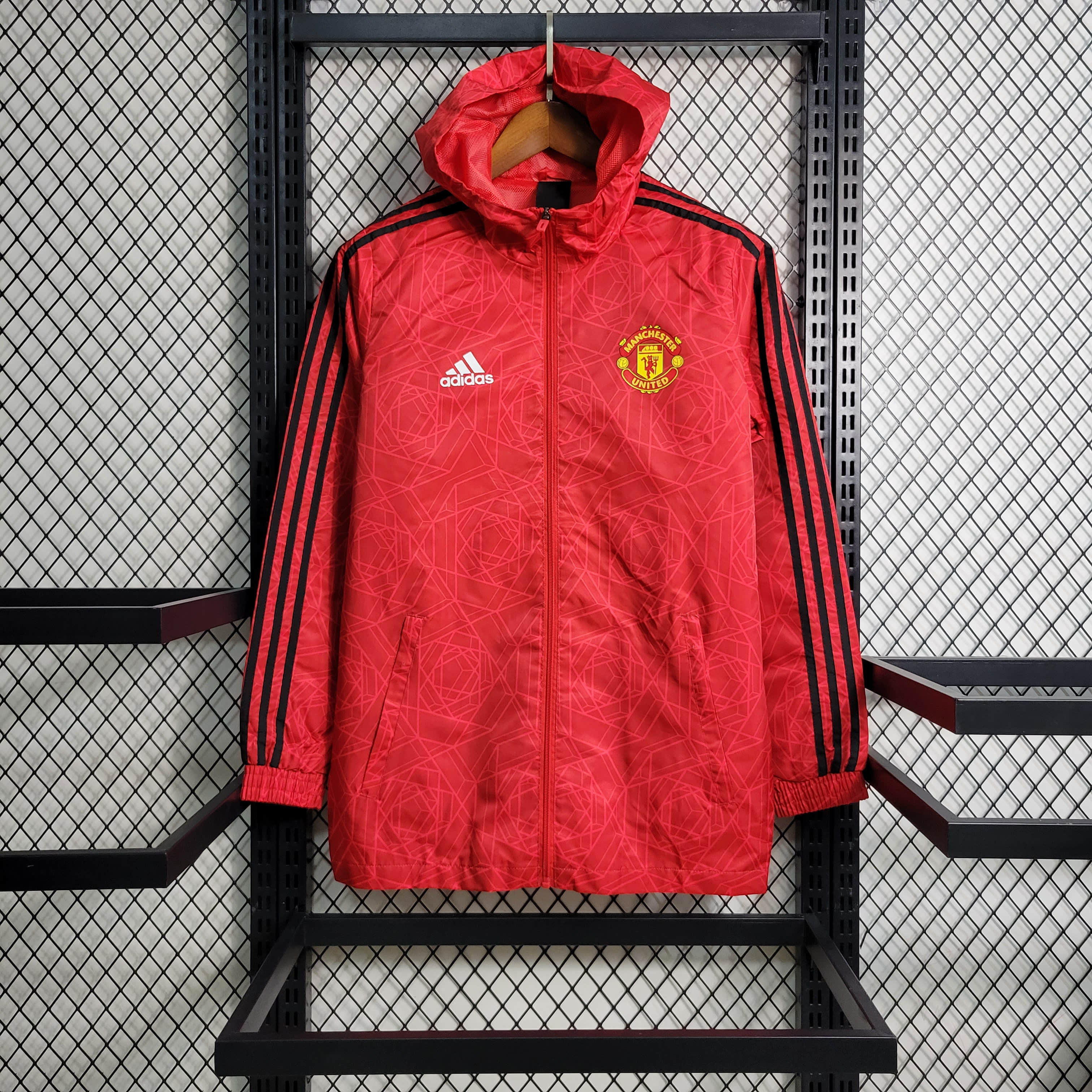 2023/2024 Manchester United Windbreaker Home Red Football Shirt