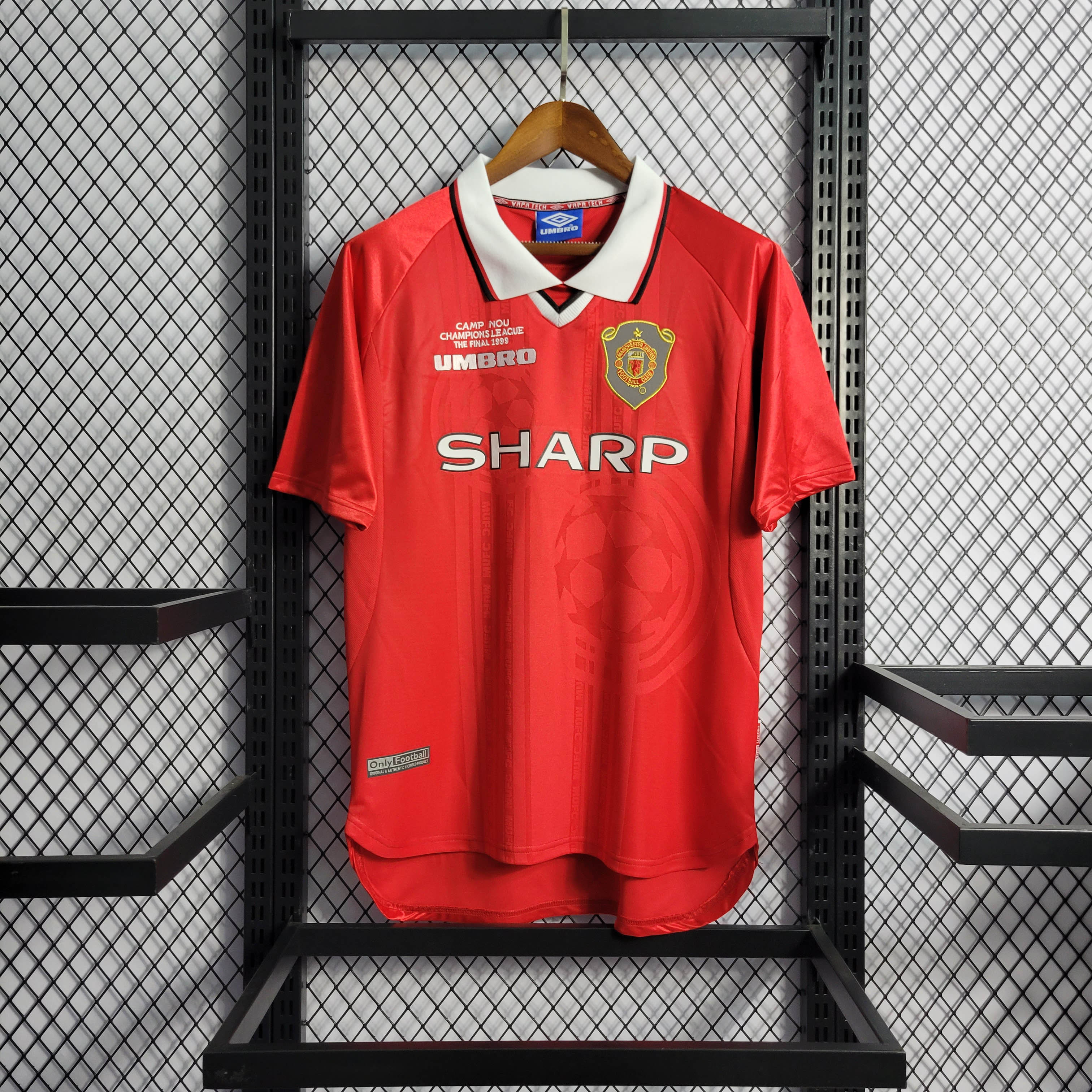 1999/2000 Retro Manchester United Home Football Shirt