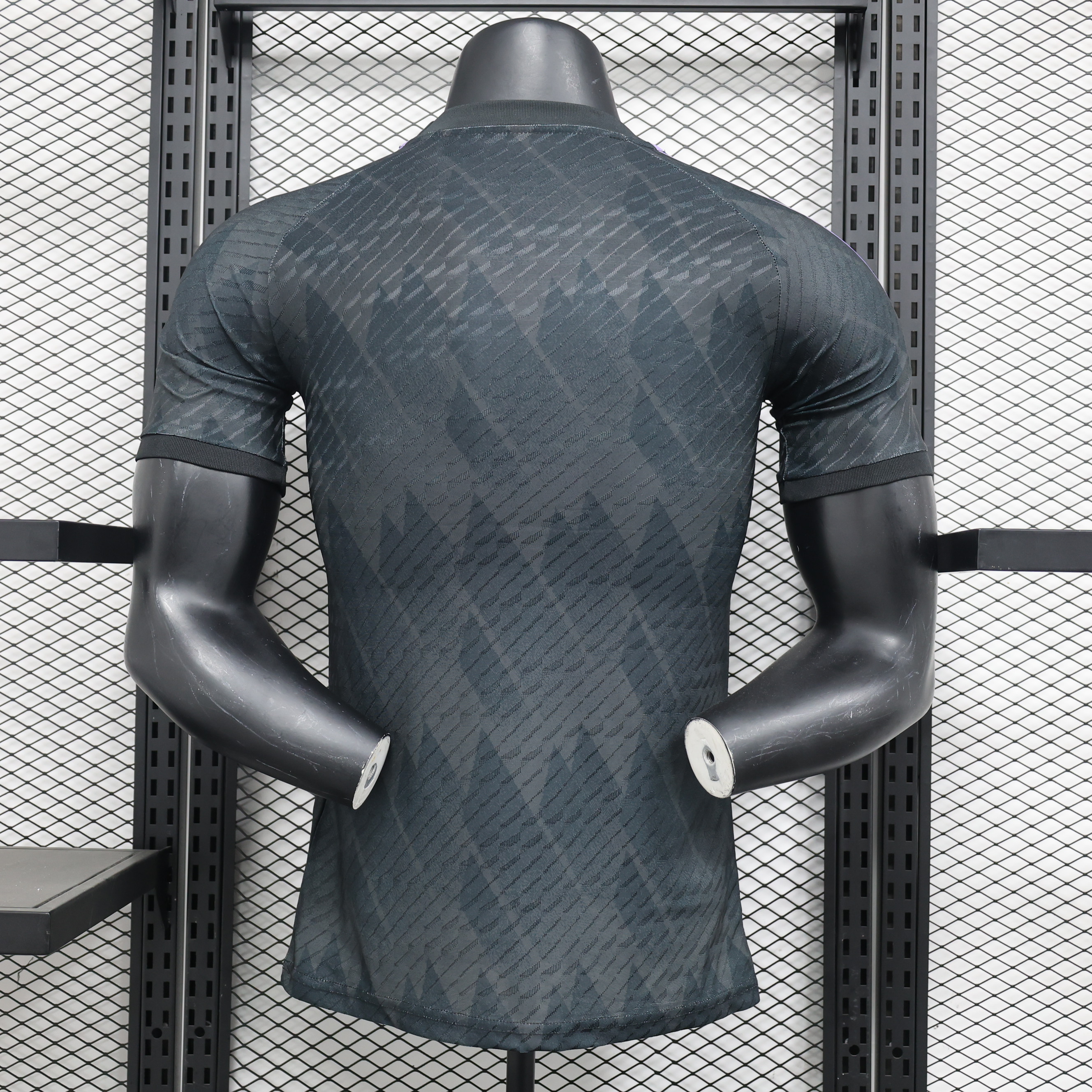 2024/2025 Player Version Real Madrid Y3 Black Gold Edition Football Shirt