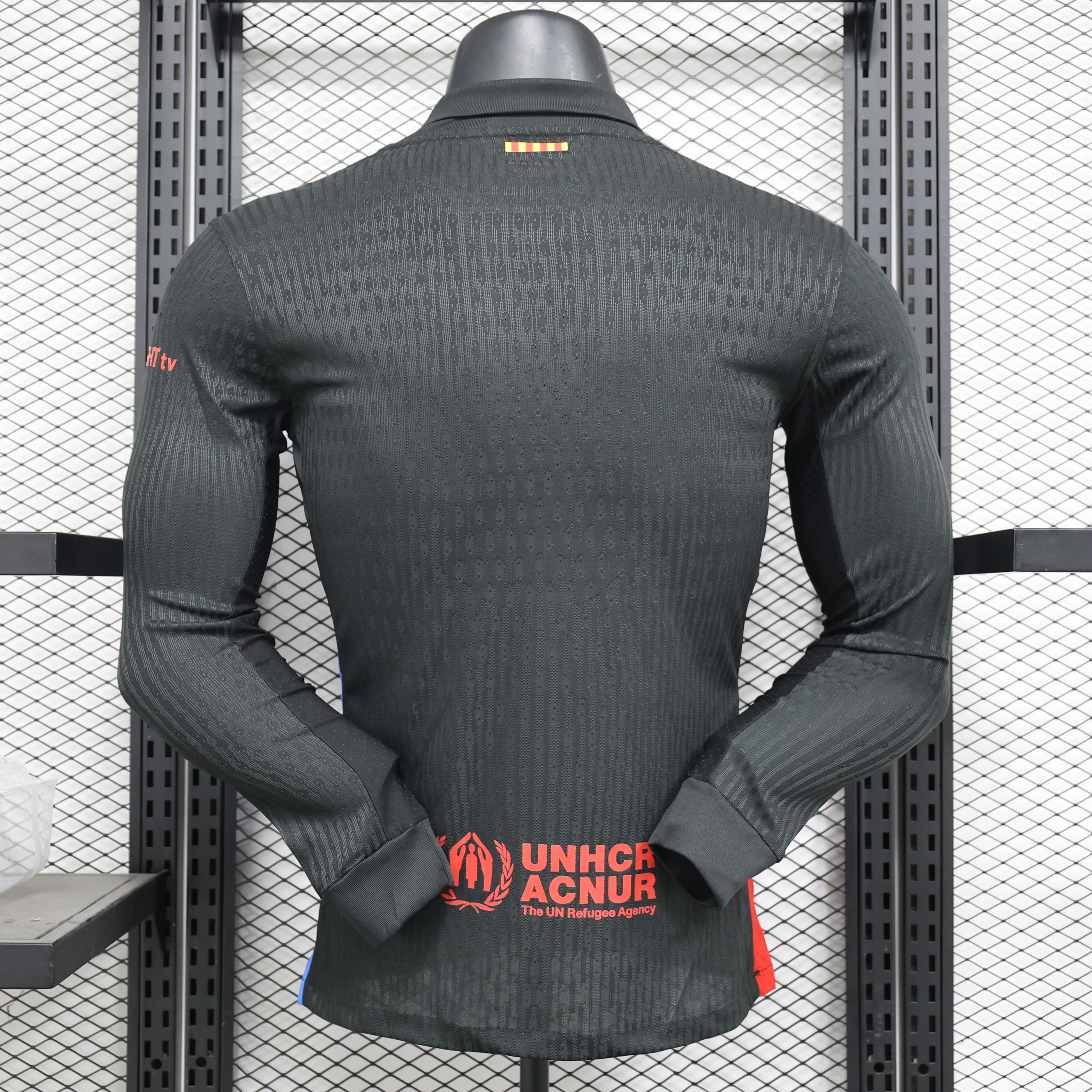 2024/2025 Long Sleeve Player Version Barcelona Away Football Shirt