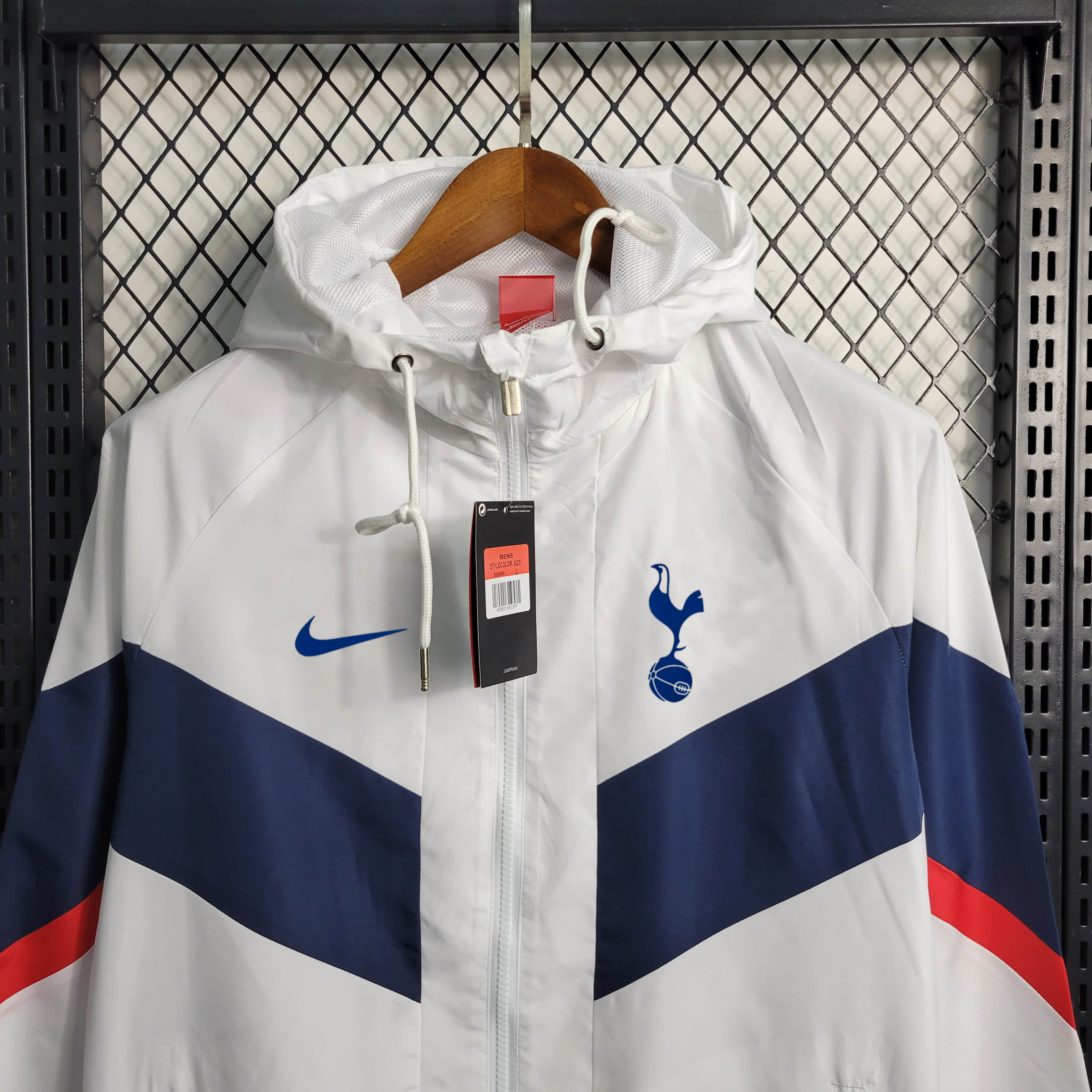 2023/2024 Tottenham Hotspur Windbreaker White Football Shirt