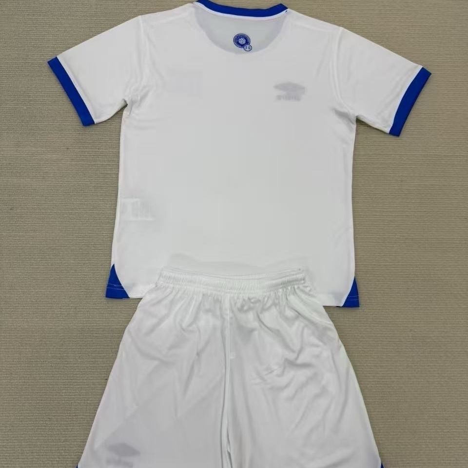 2025 El Salvador Away Football ShirtKids Size 1:1 Thai Quality