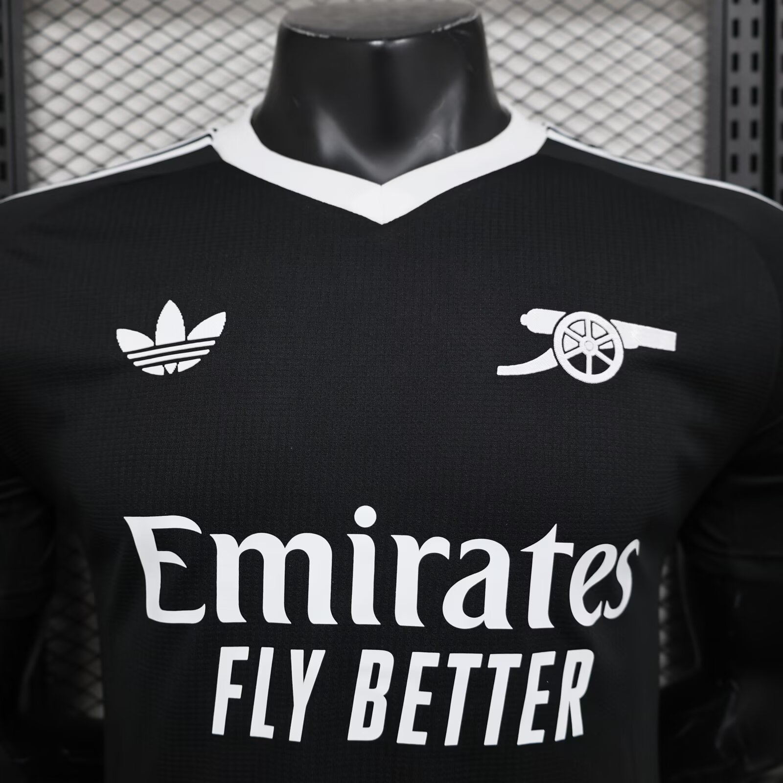 2024/2025 Player Version Arsenal Goalkeeper Football Shirt