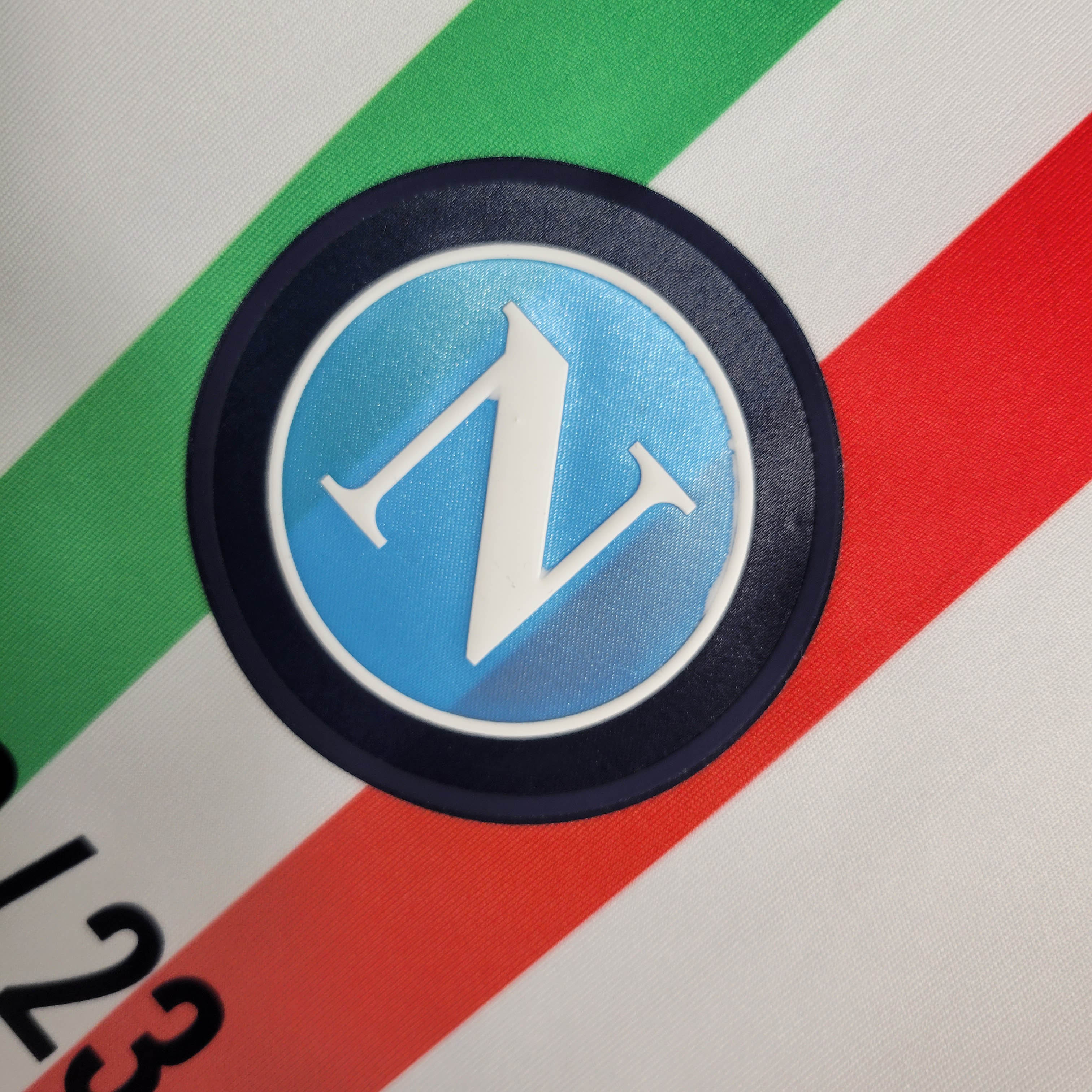 2023/2024 Napoli Soccer Commemorative Edition White Jersey